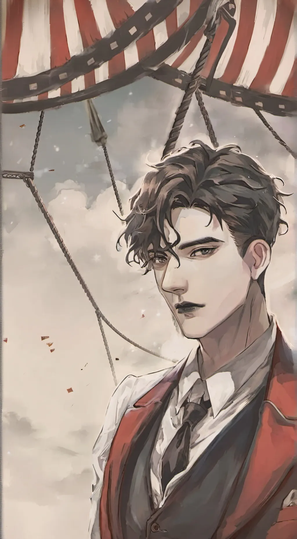 ai character: The amazing digita background