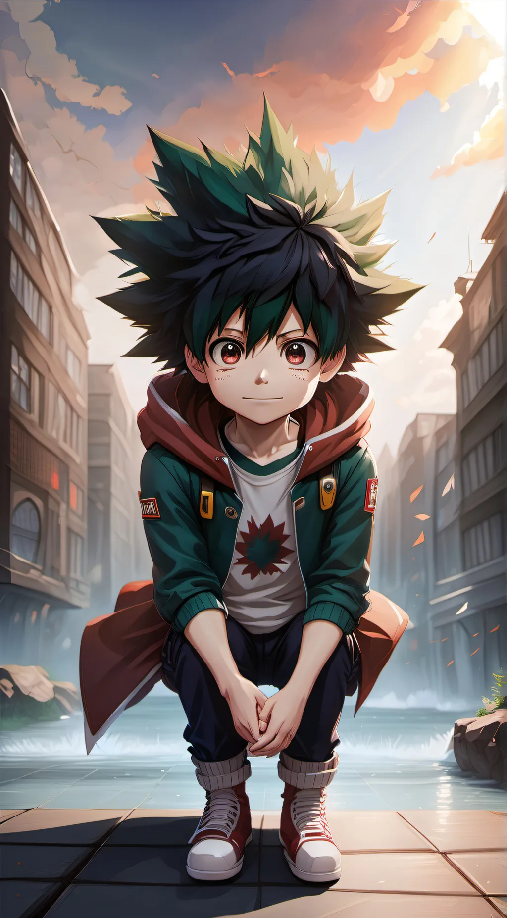 ai character: ClAsS 1-A dRaMa 3! background