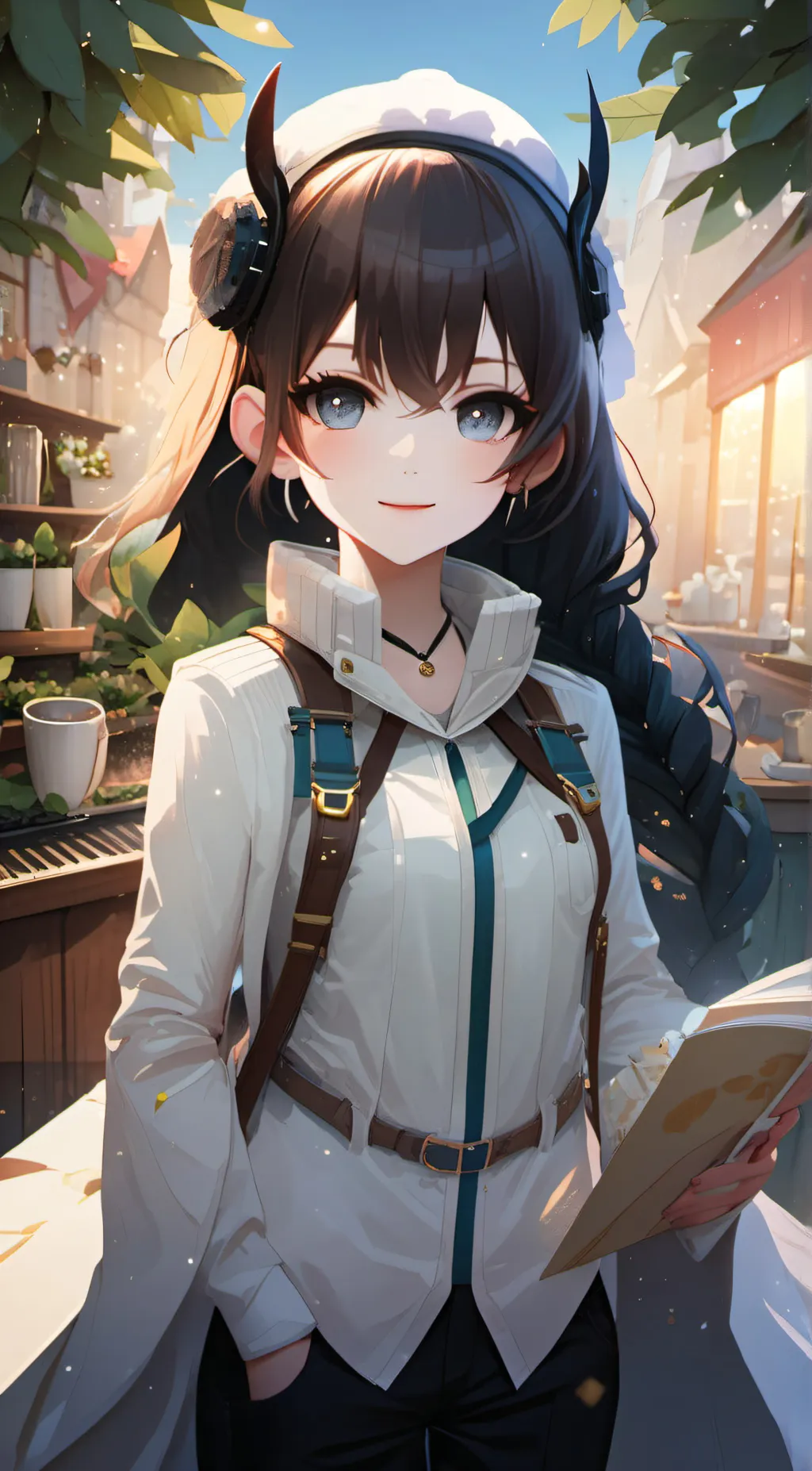 ai character: make a person background