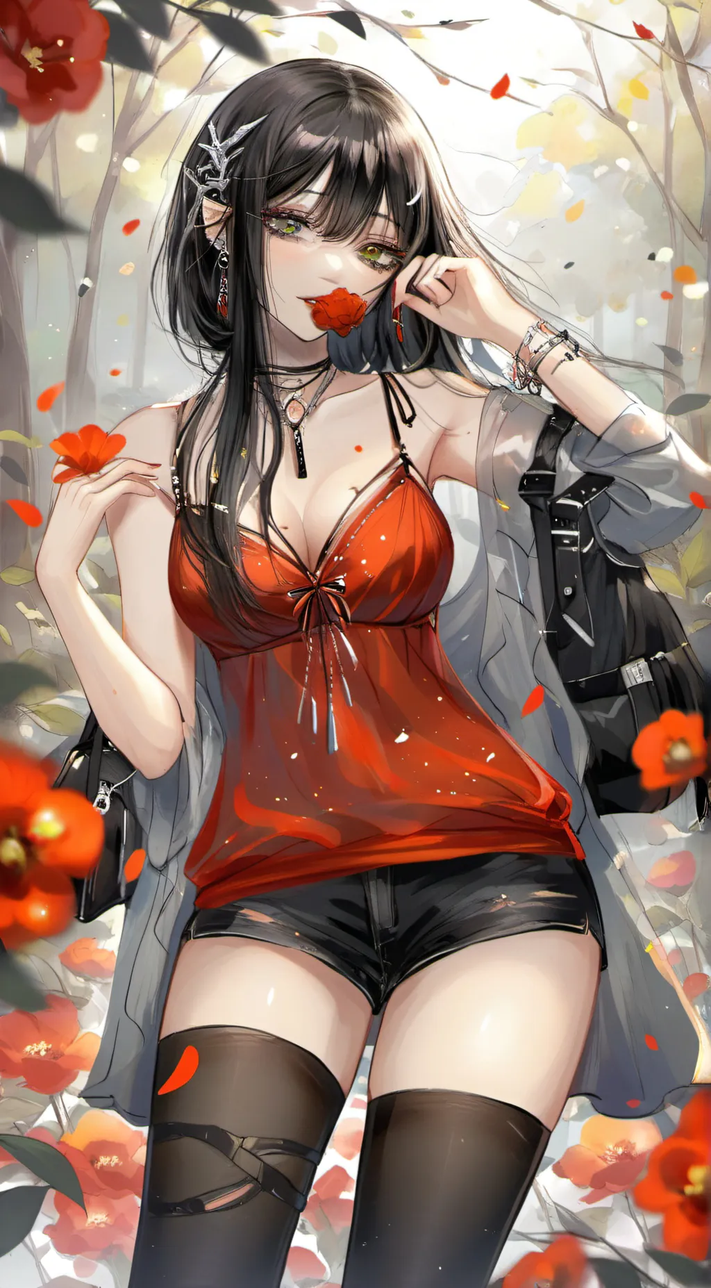 ai character: Rosemary🥀 background