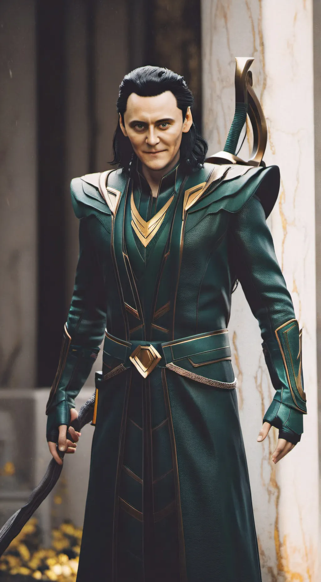 ai character: Loki background