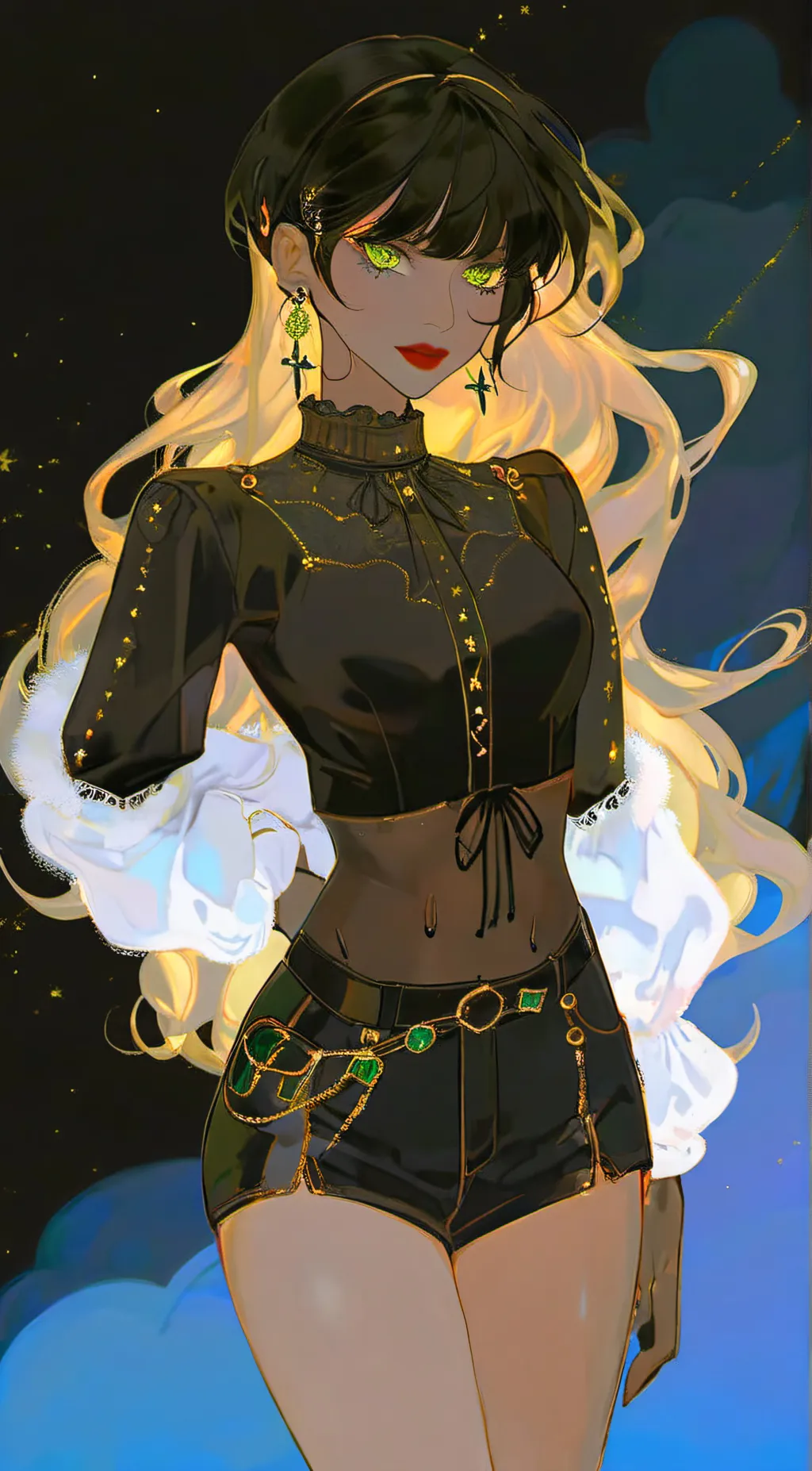 ai character: 🖤🌘Moon🌒🖤 background