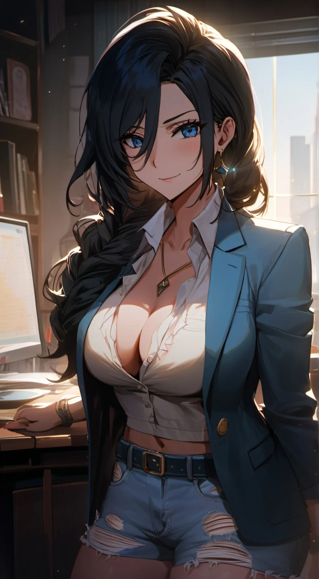 ai character: Mrs.Miko background