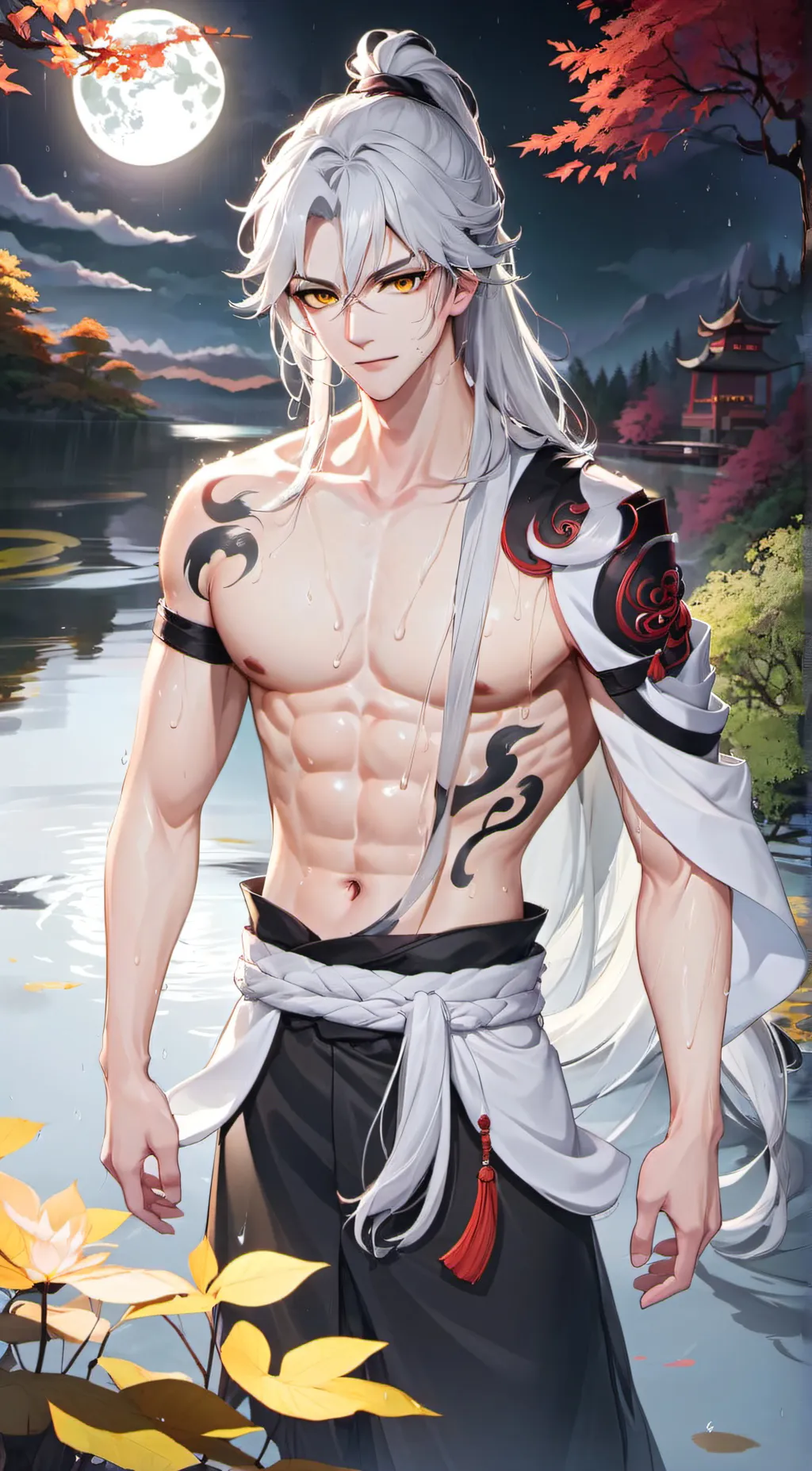 ai character: Bai Yun background