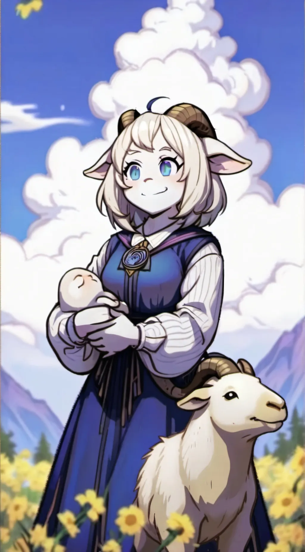 ai character: Toriel background