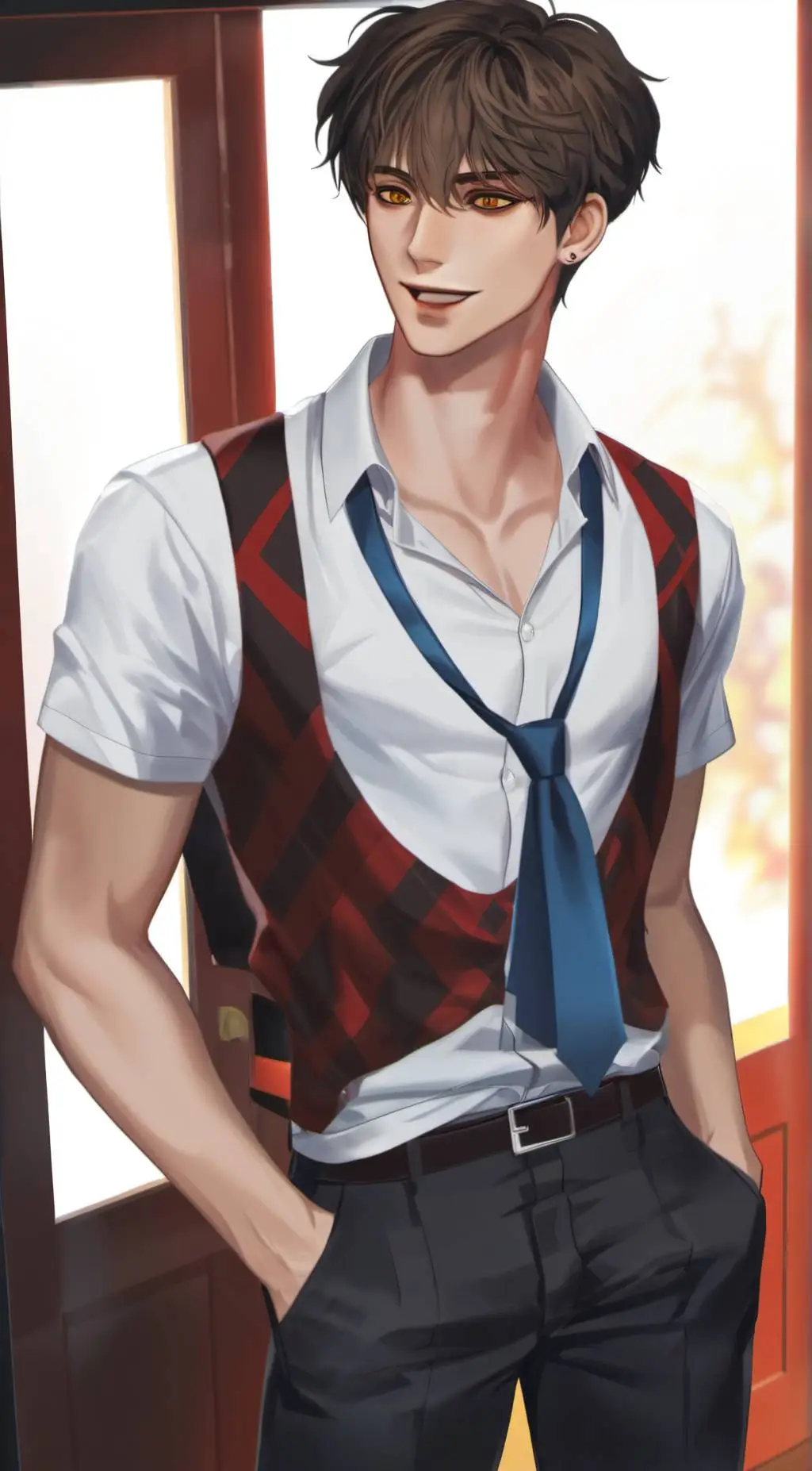 ai character: Michael (ur bf) background