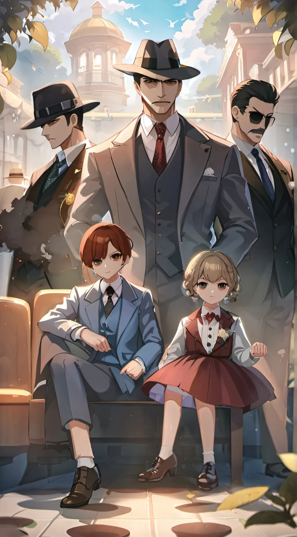ai character: mafia background