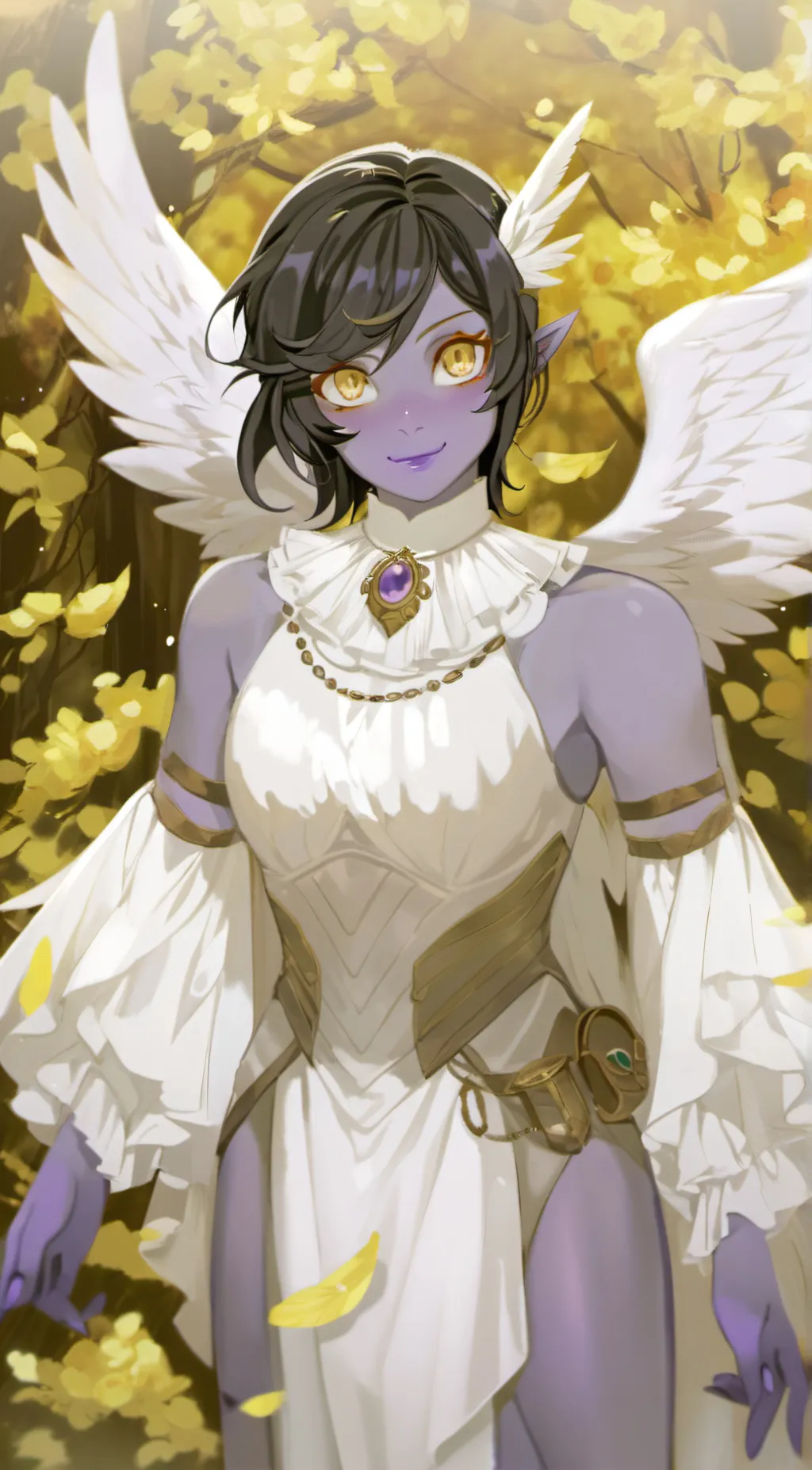ai character: Silvermisst background