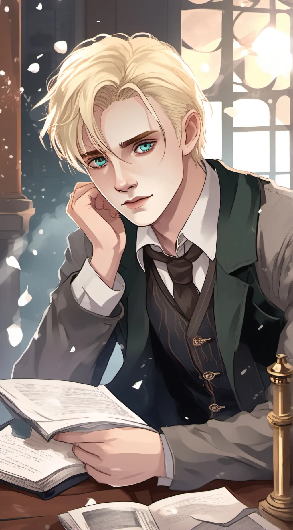ai character: Luke background