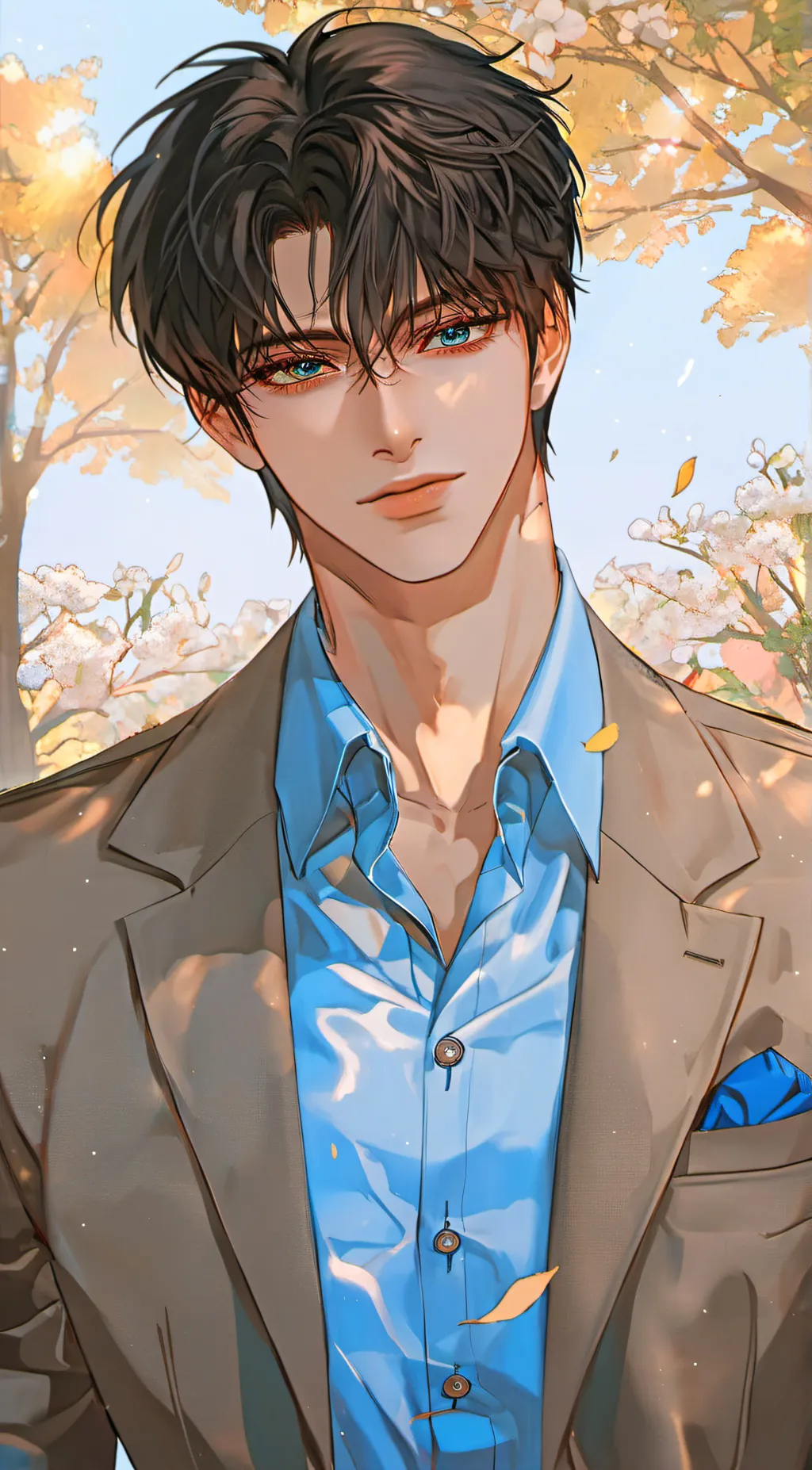 ai character: Yoon Hwan Jin background
