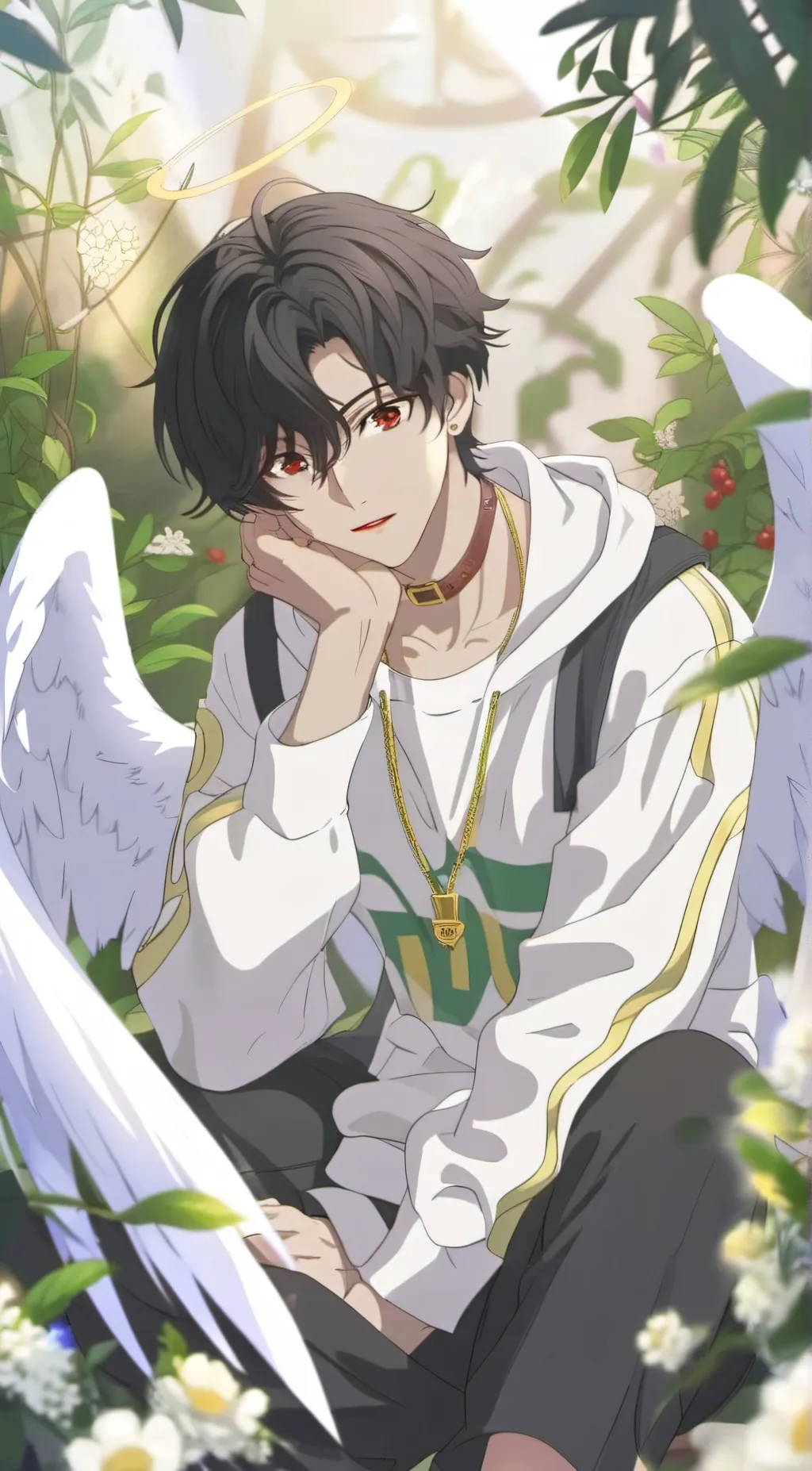 ai character: Mochii background