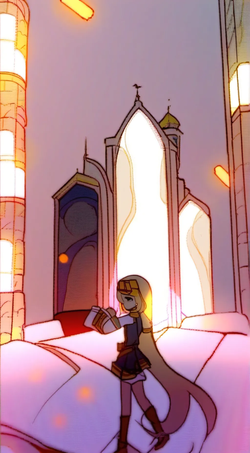 ai character: Princess Kenny background