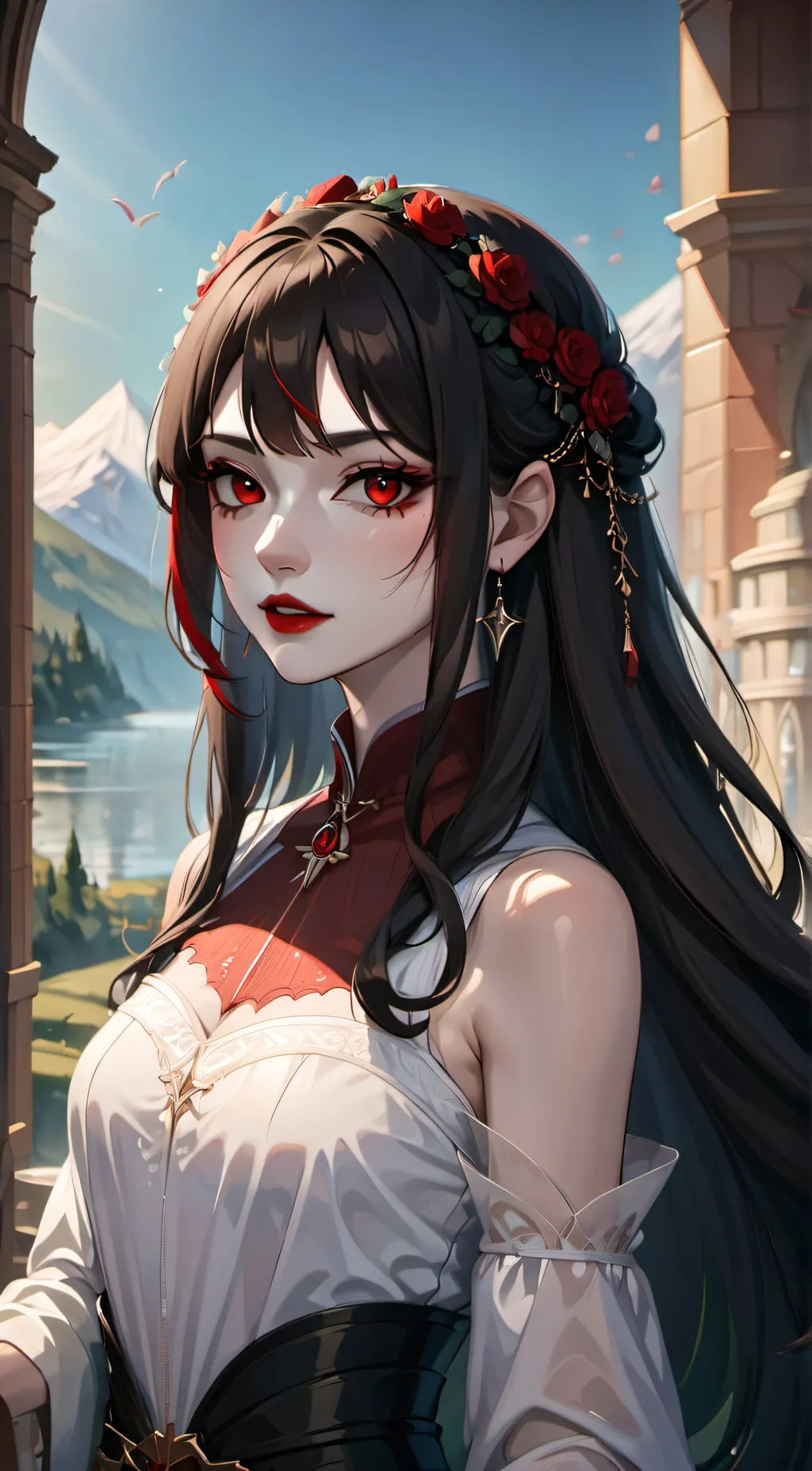 ai character: Cee Magnusson  background
