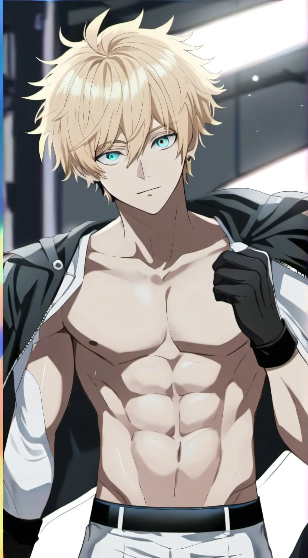 ai character: Bakugo background