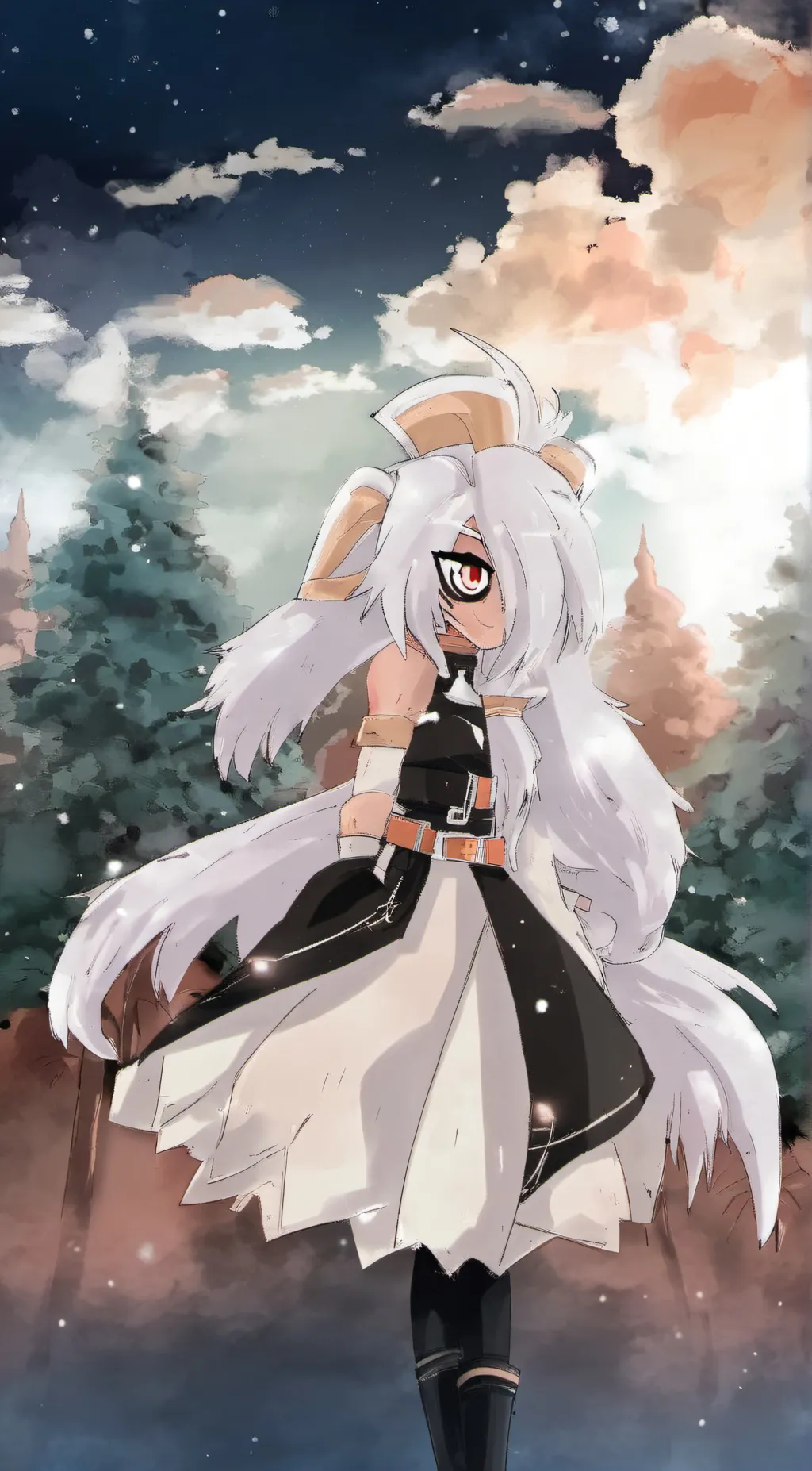 ai character: tensa background
