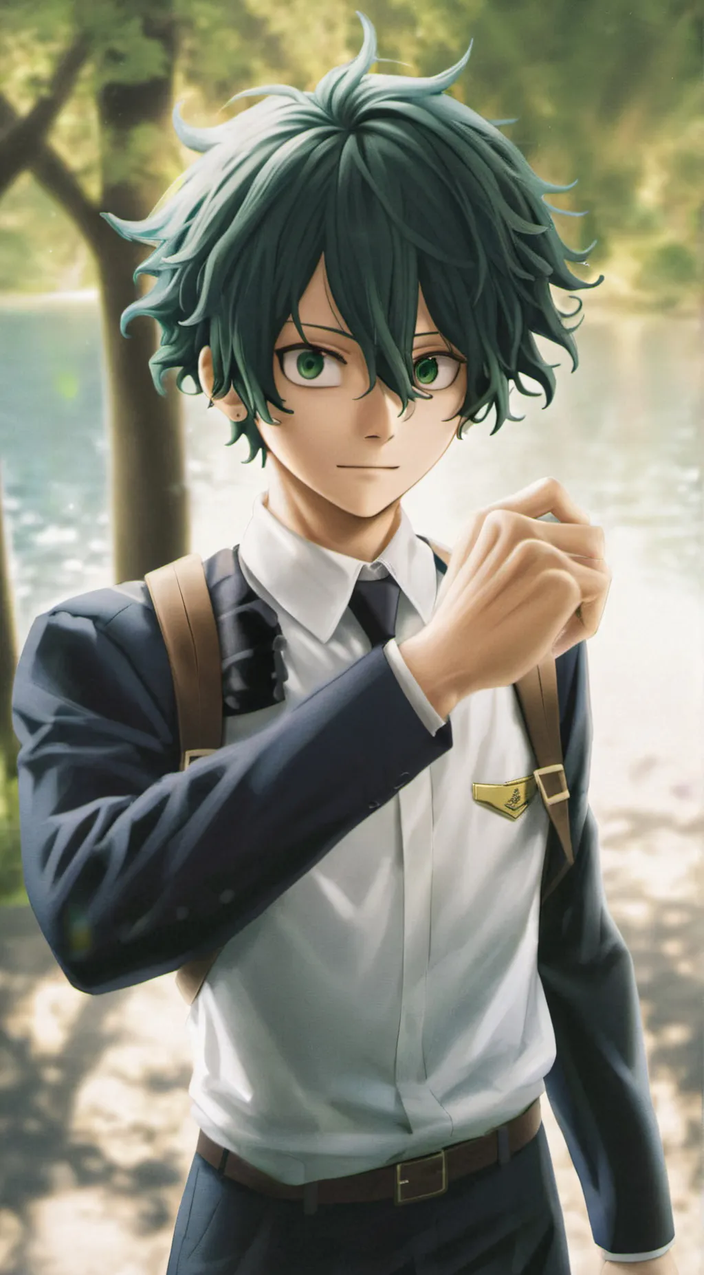 ai character: ClAsS 1-A dRaMa background