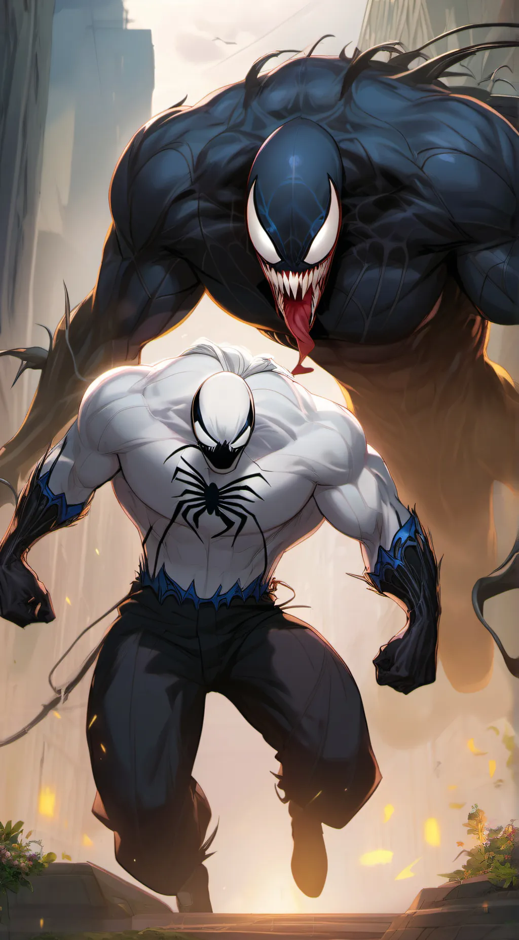 ai character: Venom 1 background