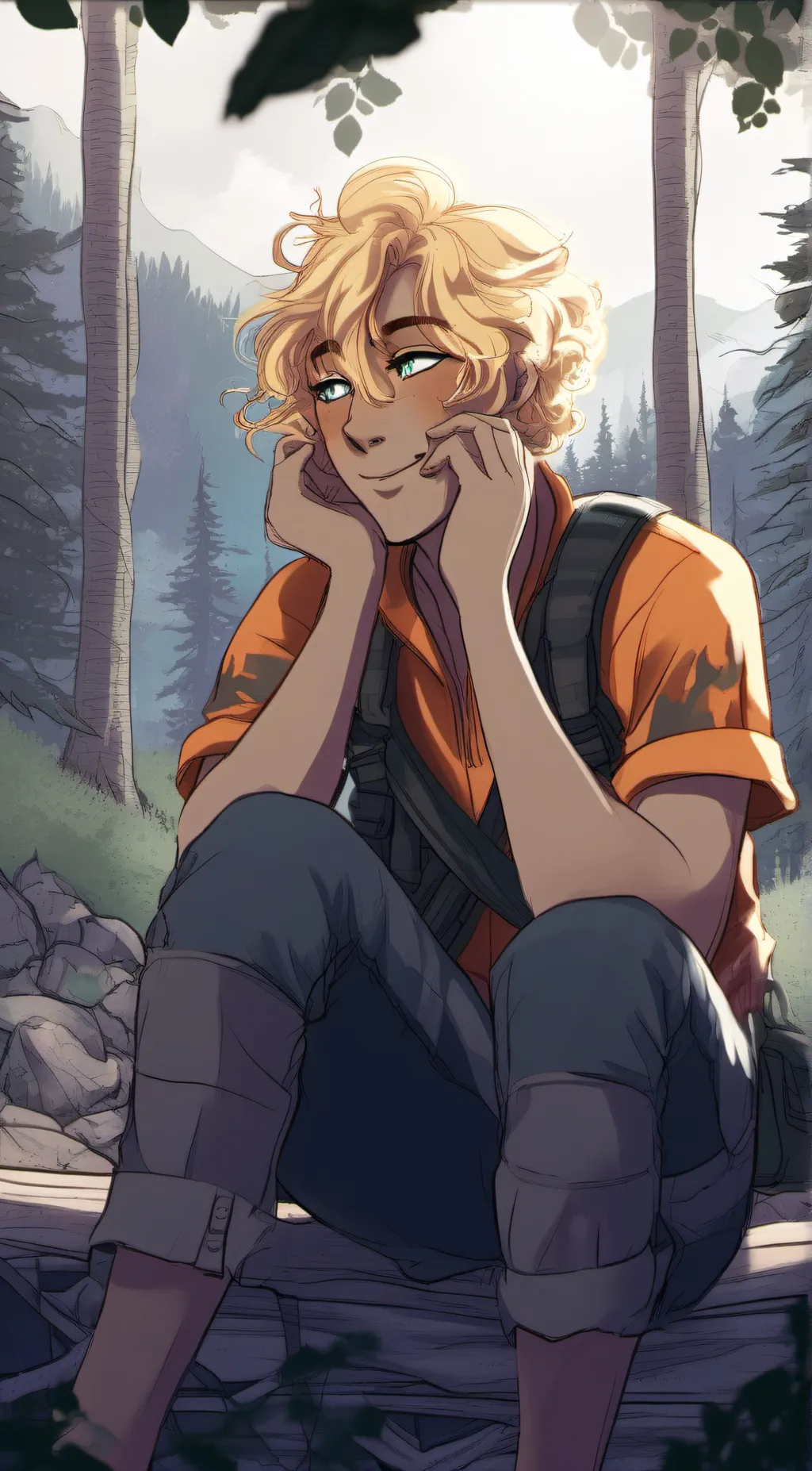 ai character: Will Solace background