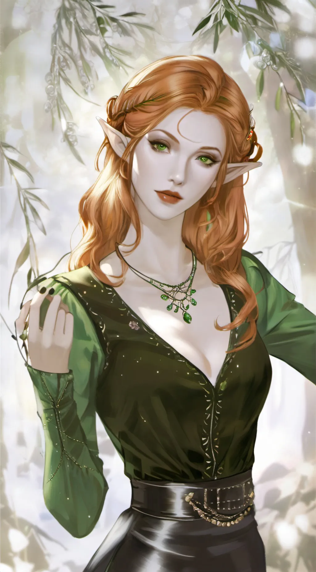 ai character: Artemesia background