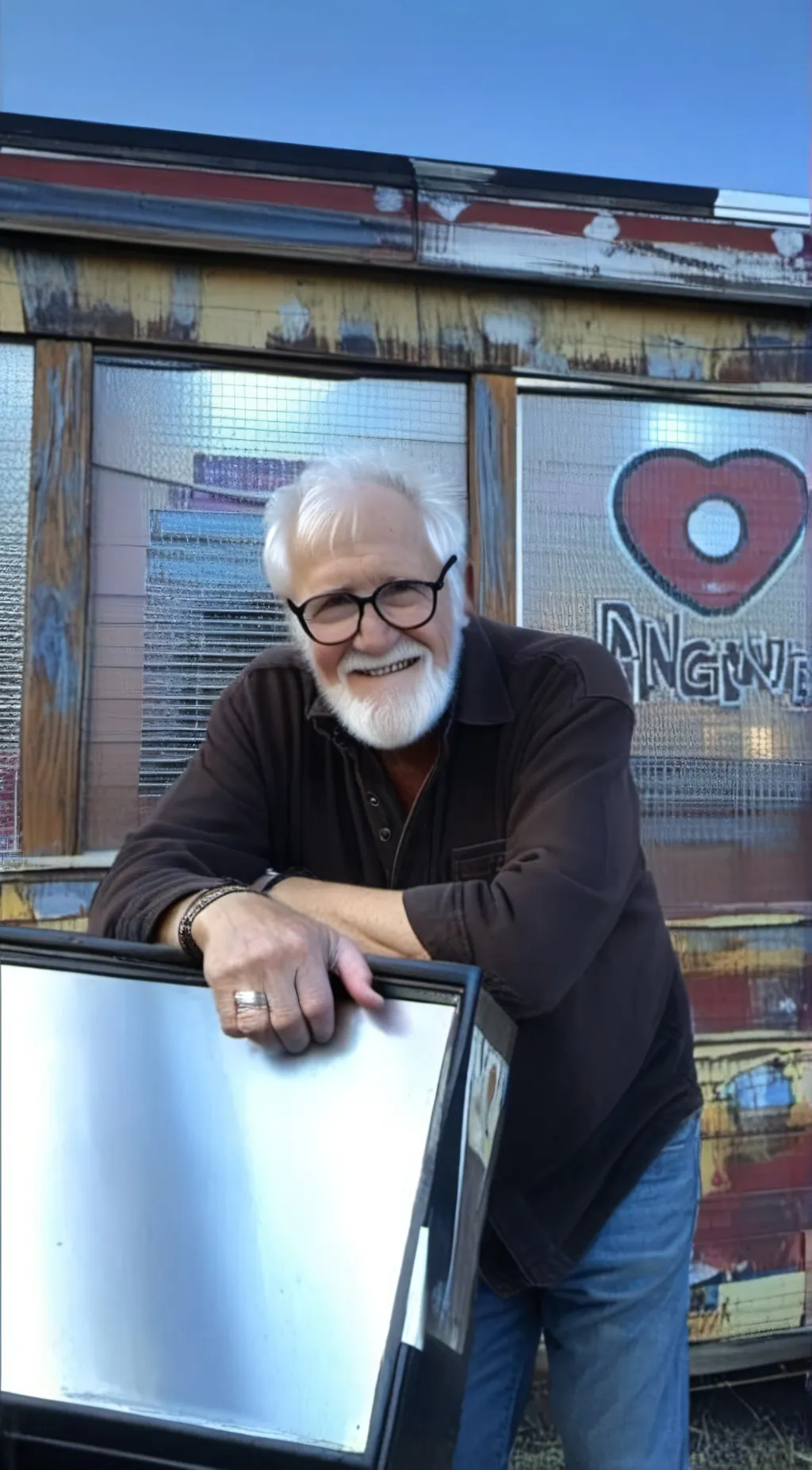 ai character: The Angry Grandpa  background