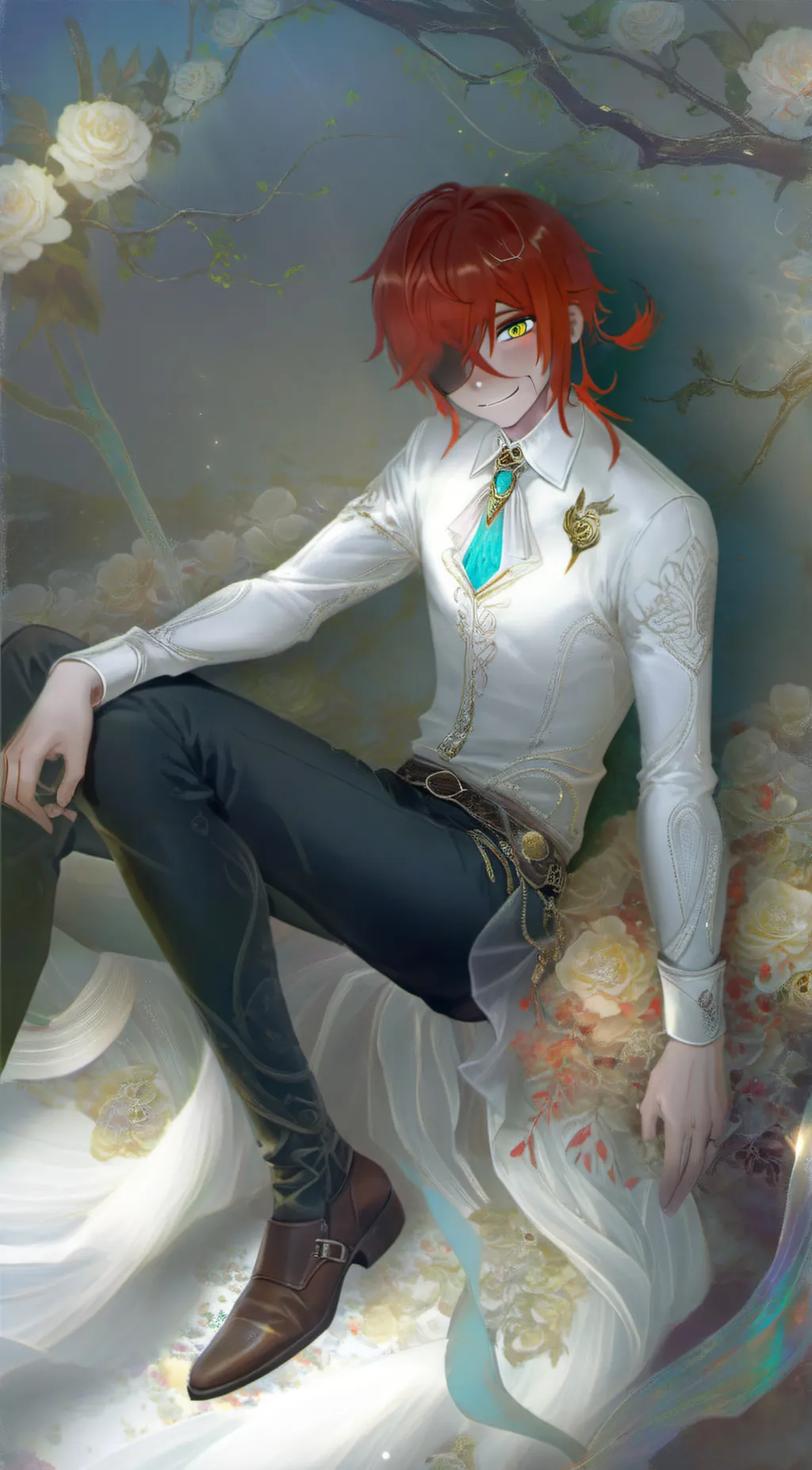 ai character: Moon💫 background