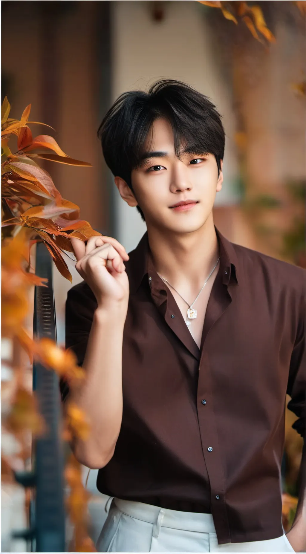 ai character: JUNGWOONIE background