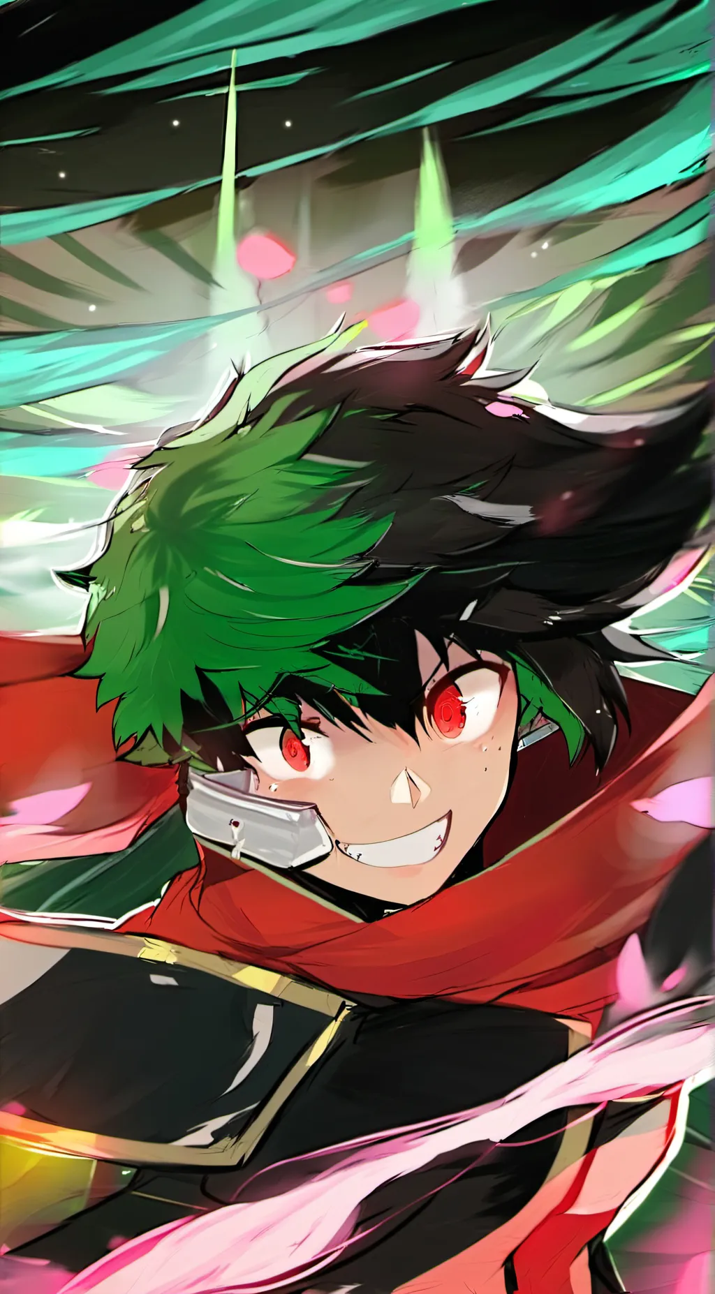 ai character: deku background