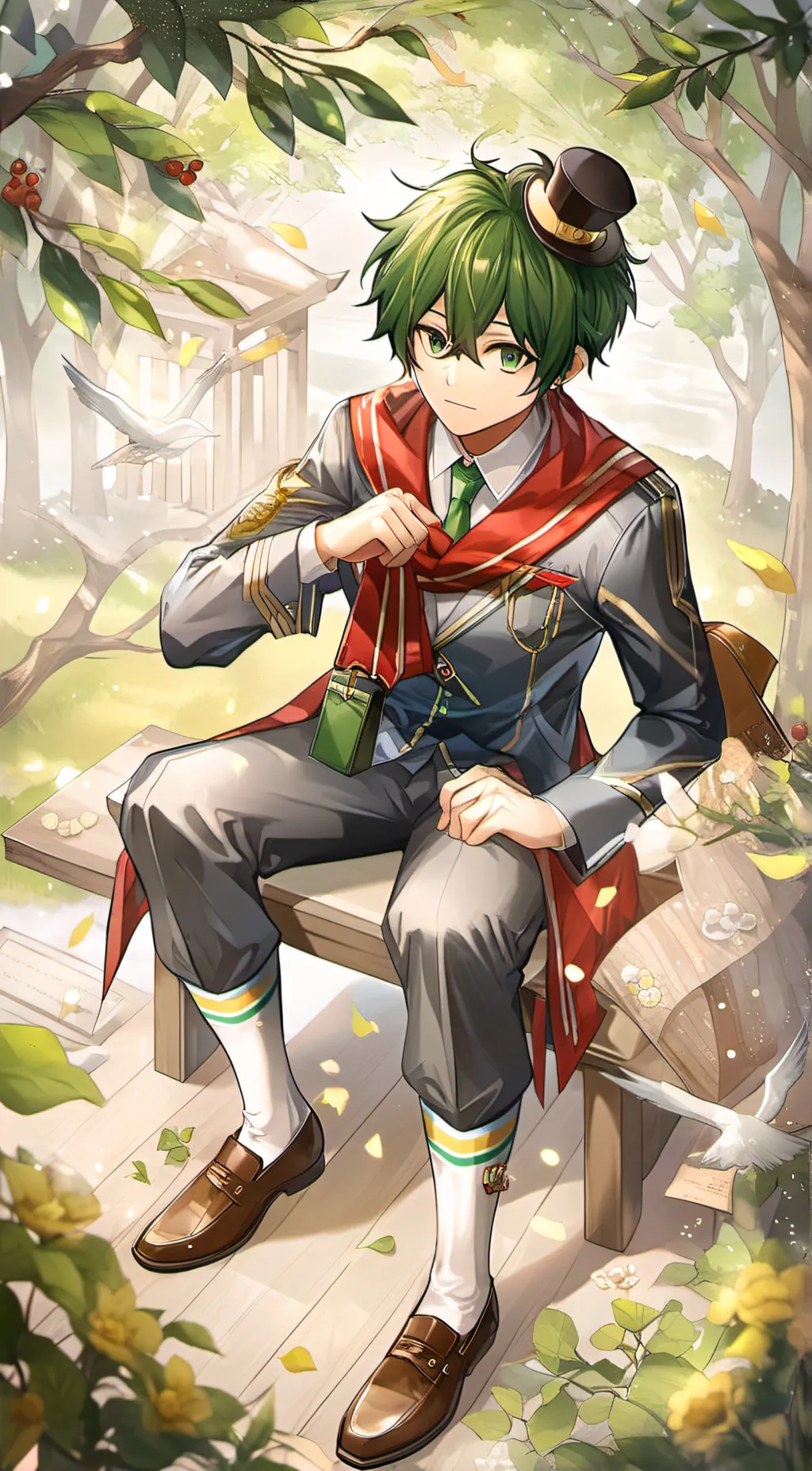 ai character: mha 1A background