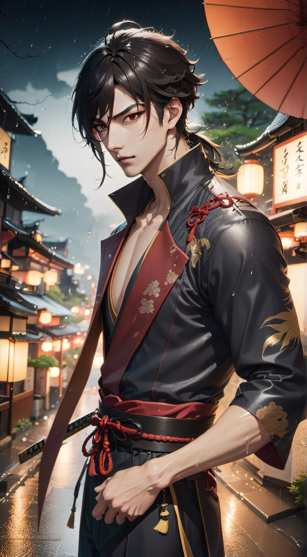 ai character: -Shadow san- background