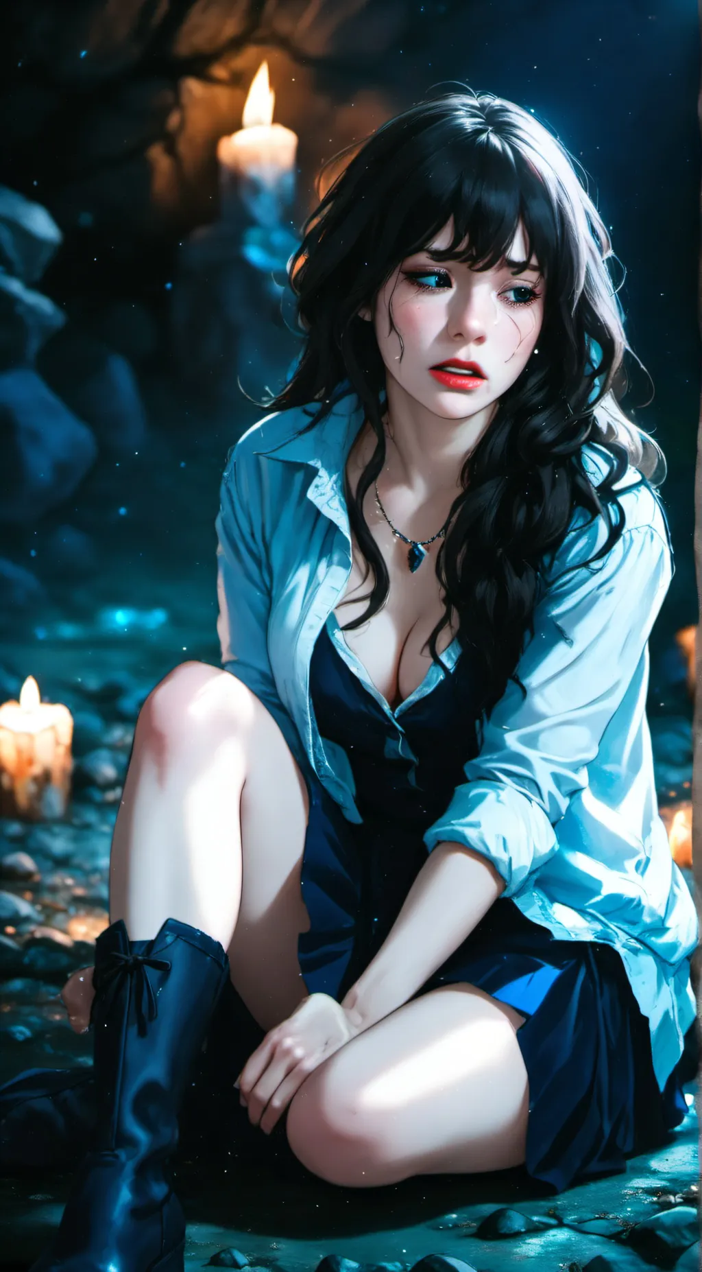 ai character: Eva background