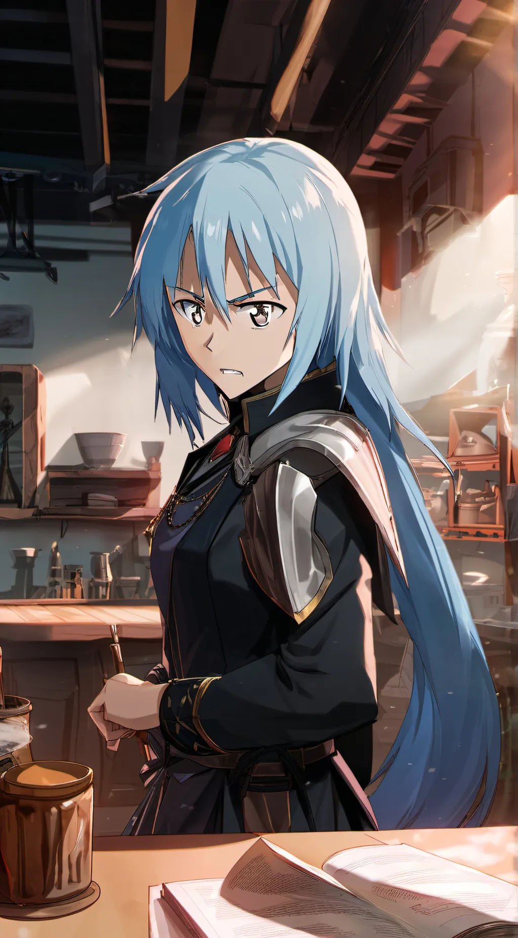 ai character: rimuru Tempest background