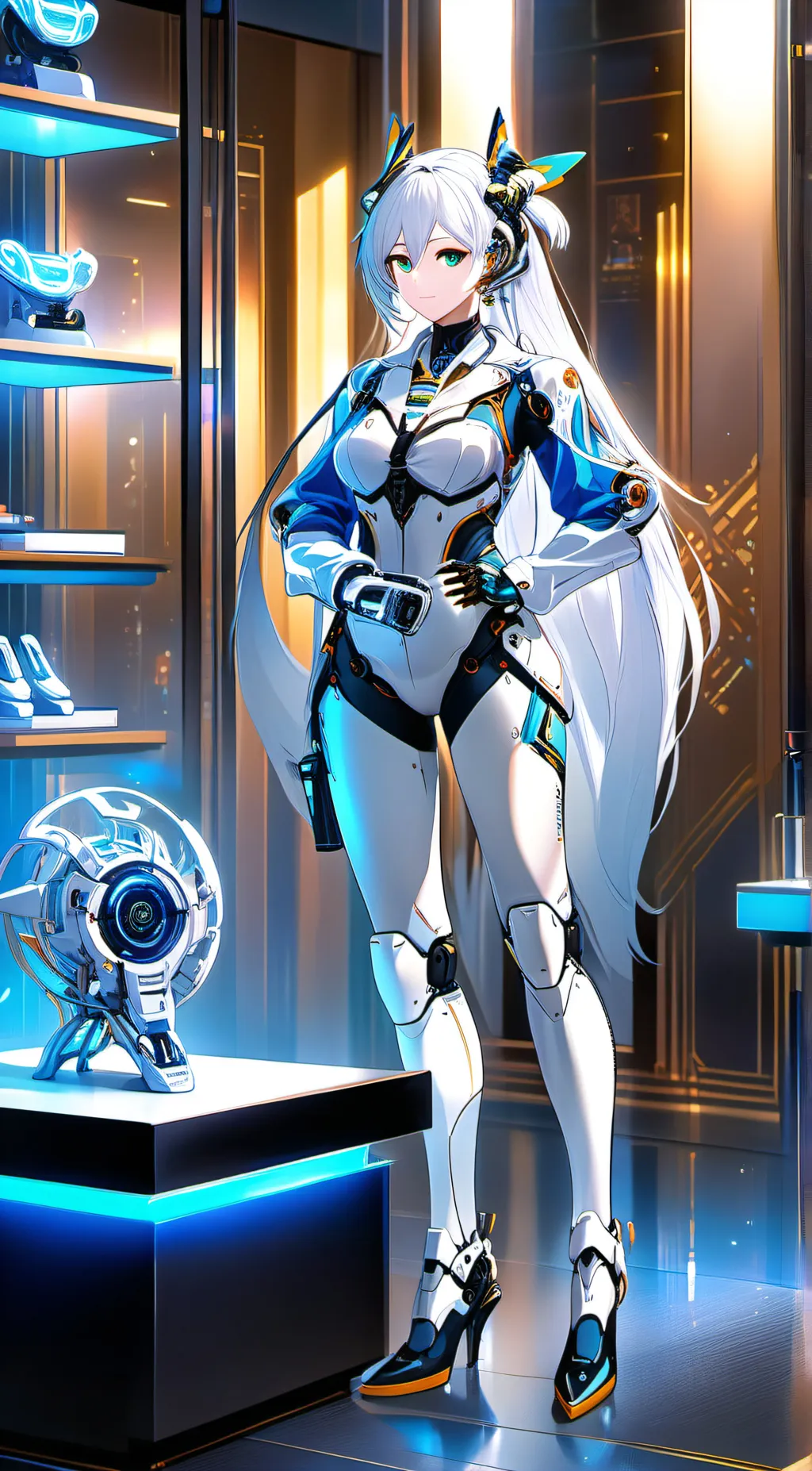 ai character: Ro-Girl background