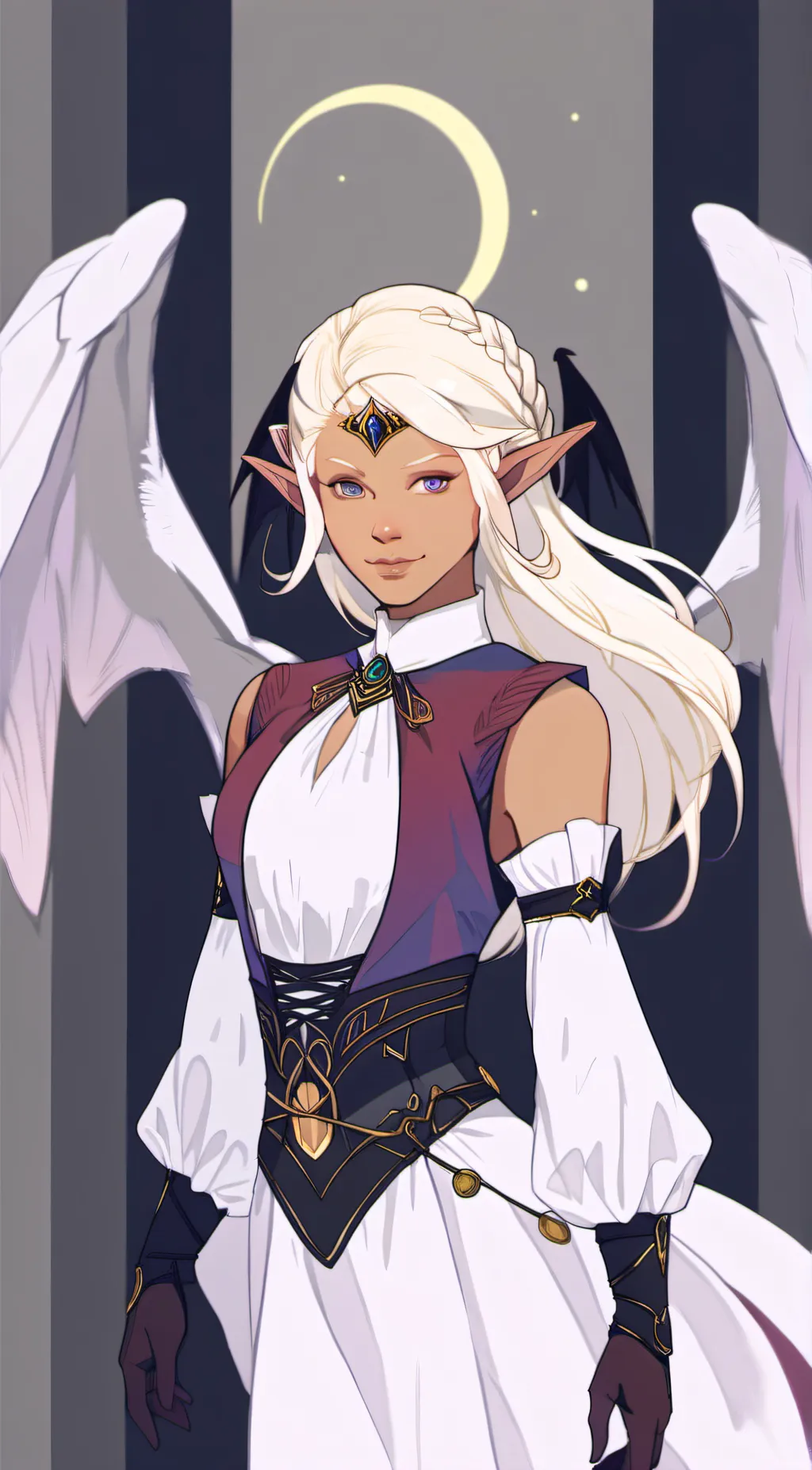 ai character: Koiya background