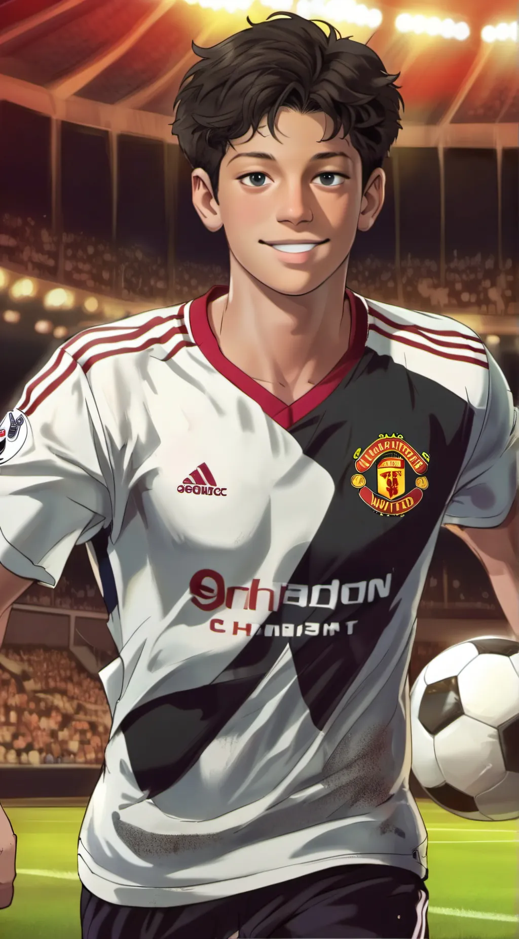 ai character: Ronaldo Jr background