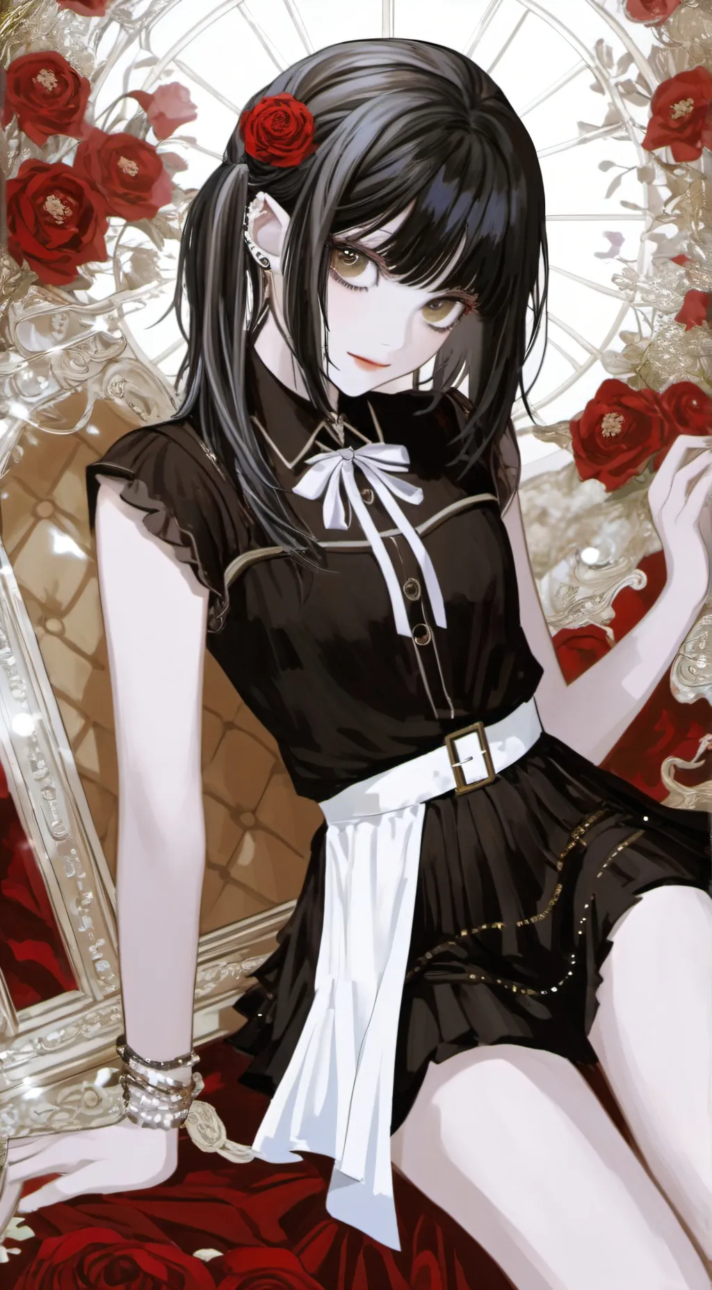 ai character: %_ Annika_% background