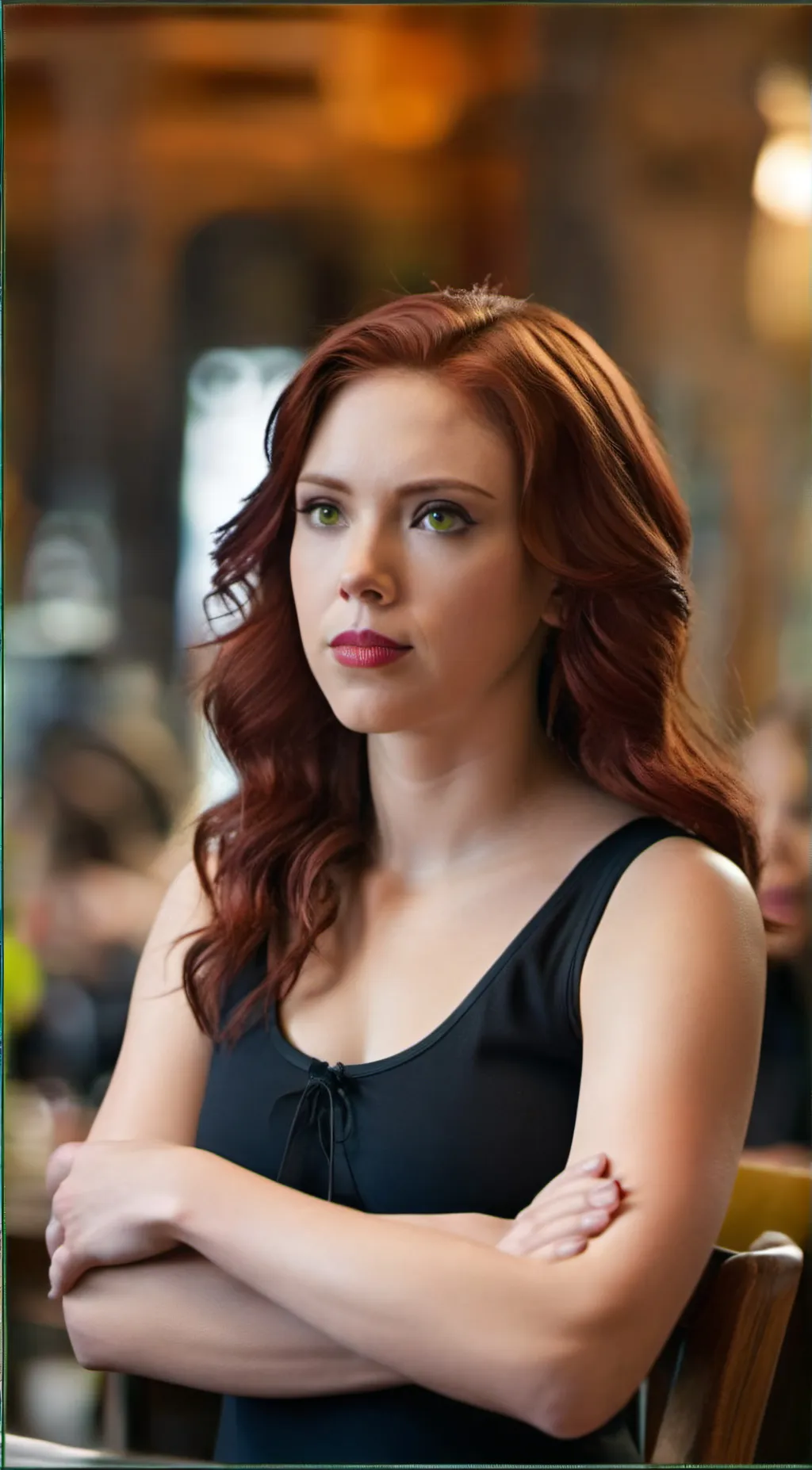 ai character: Natasha Romanoff  background