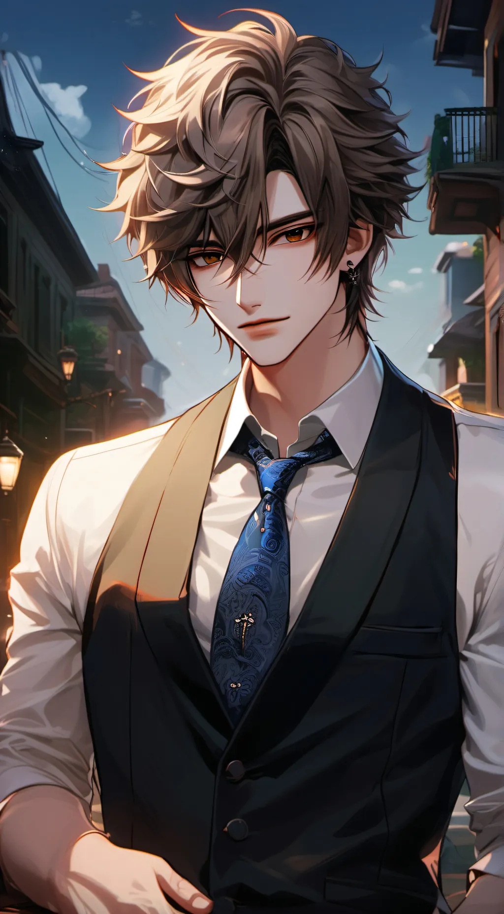 ai character: Van background