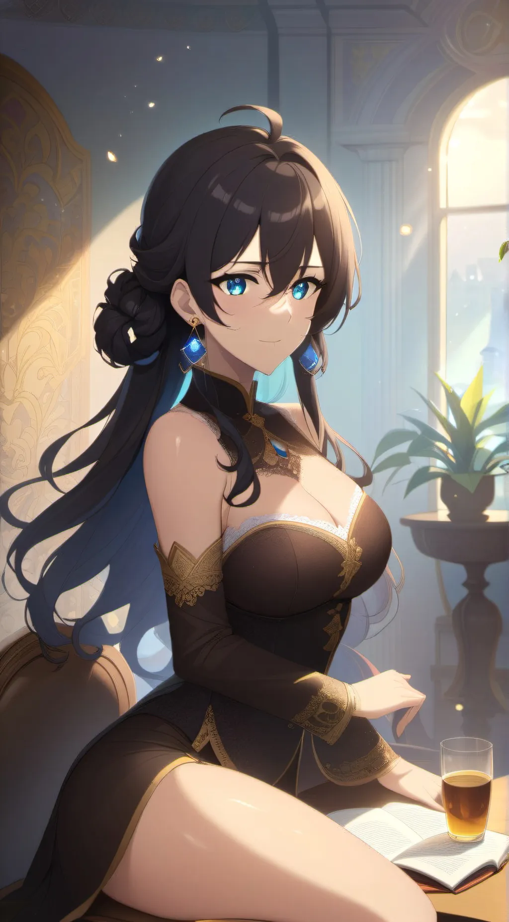 ai character: Ellie background