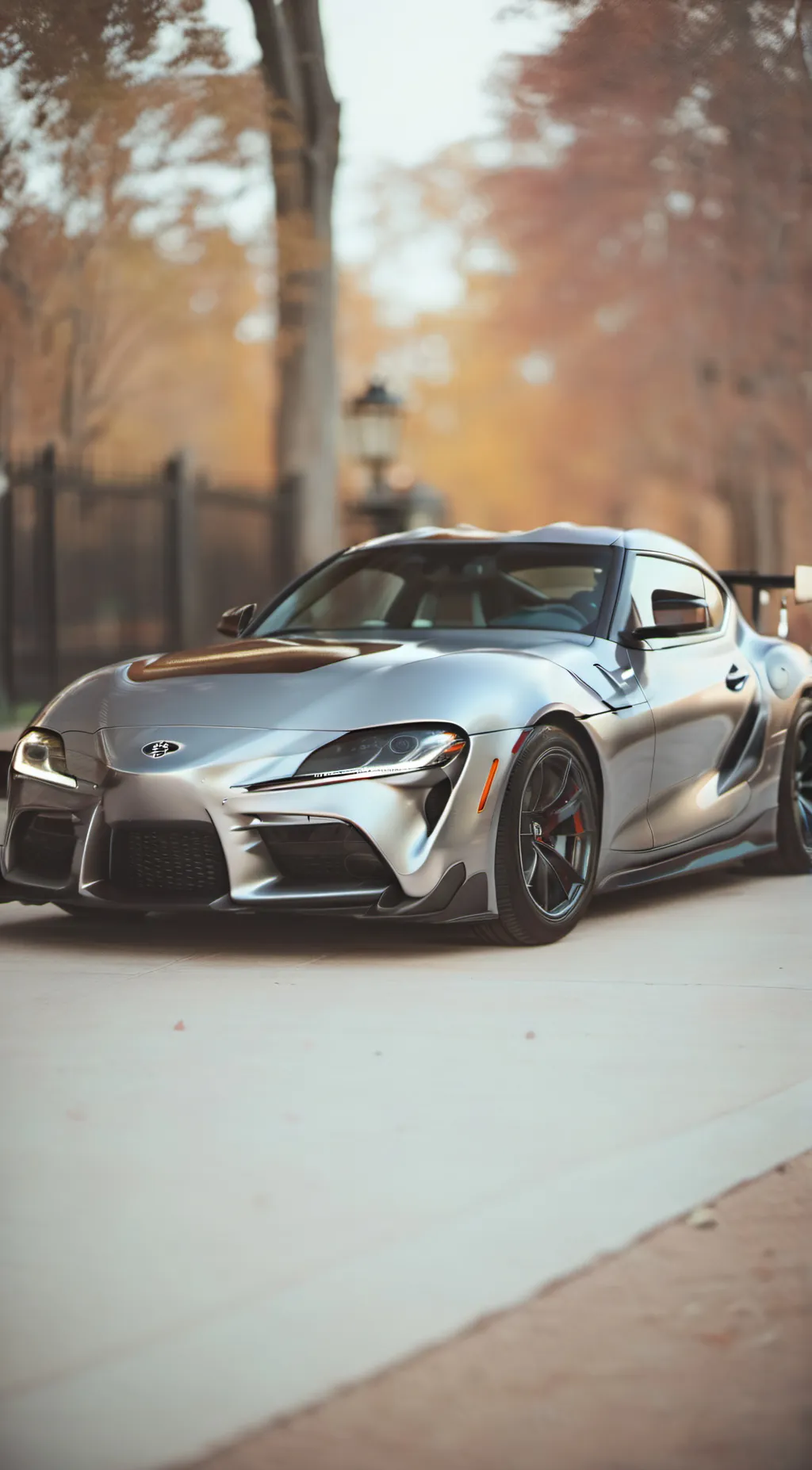 ai character: Toyota Supra mk5 background