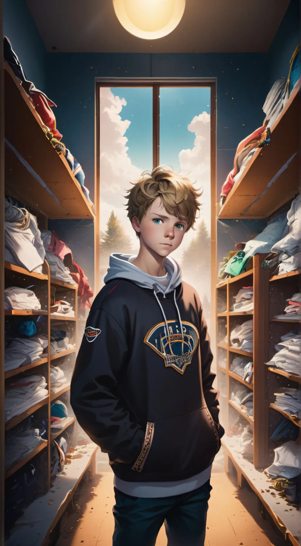 ai character: Kayden  background