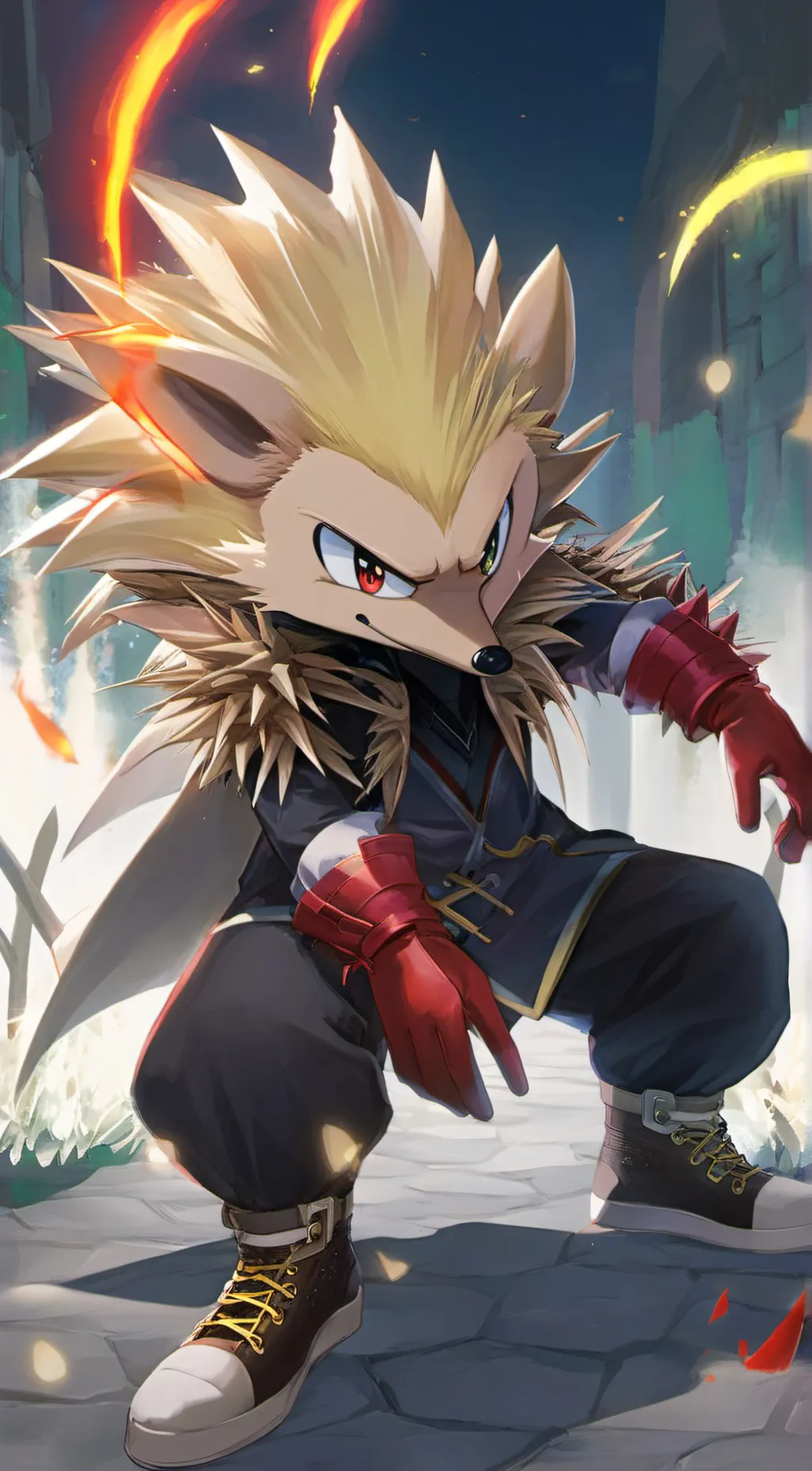 ai character: FleetExe 😏 background