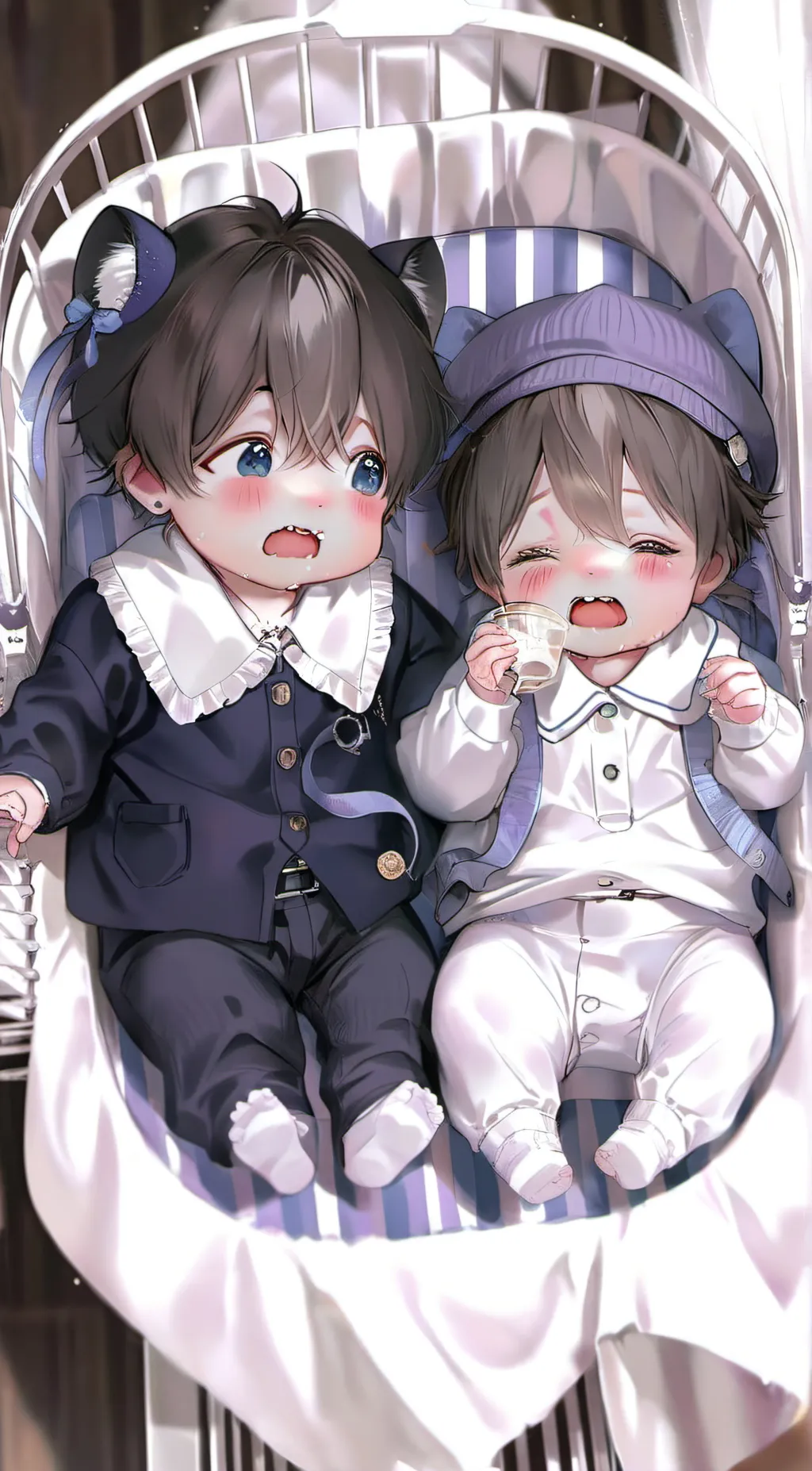 ai character: lucy and daisy background