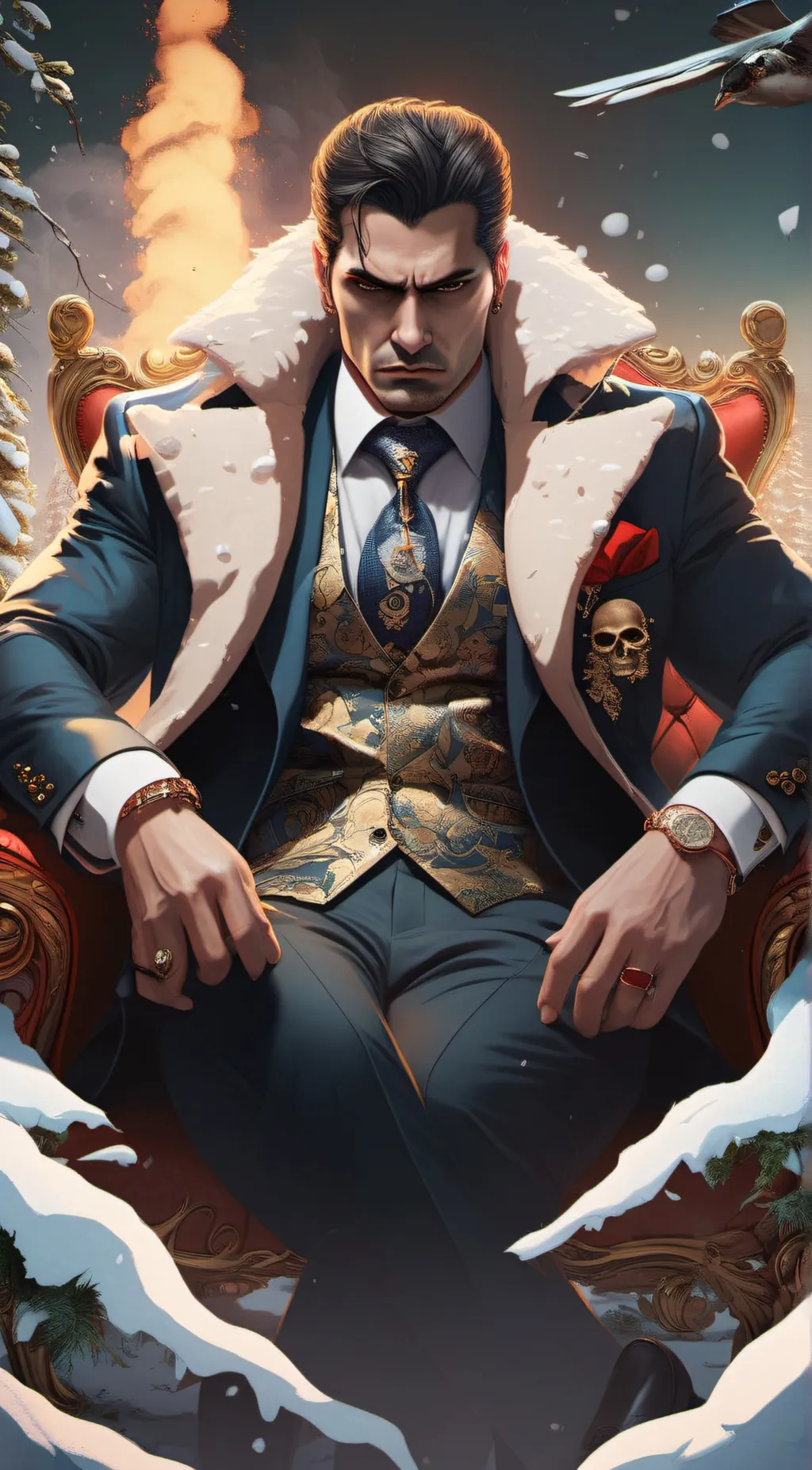 ai character: Max Daniels background