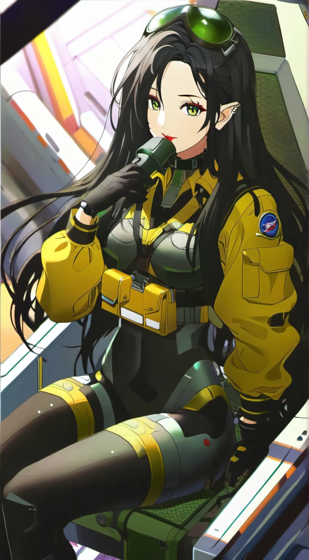 ai character: Kristin Paine background