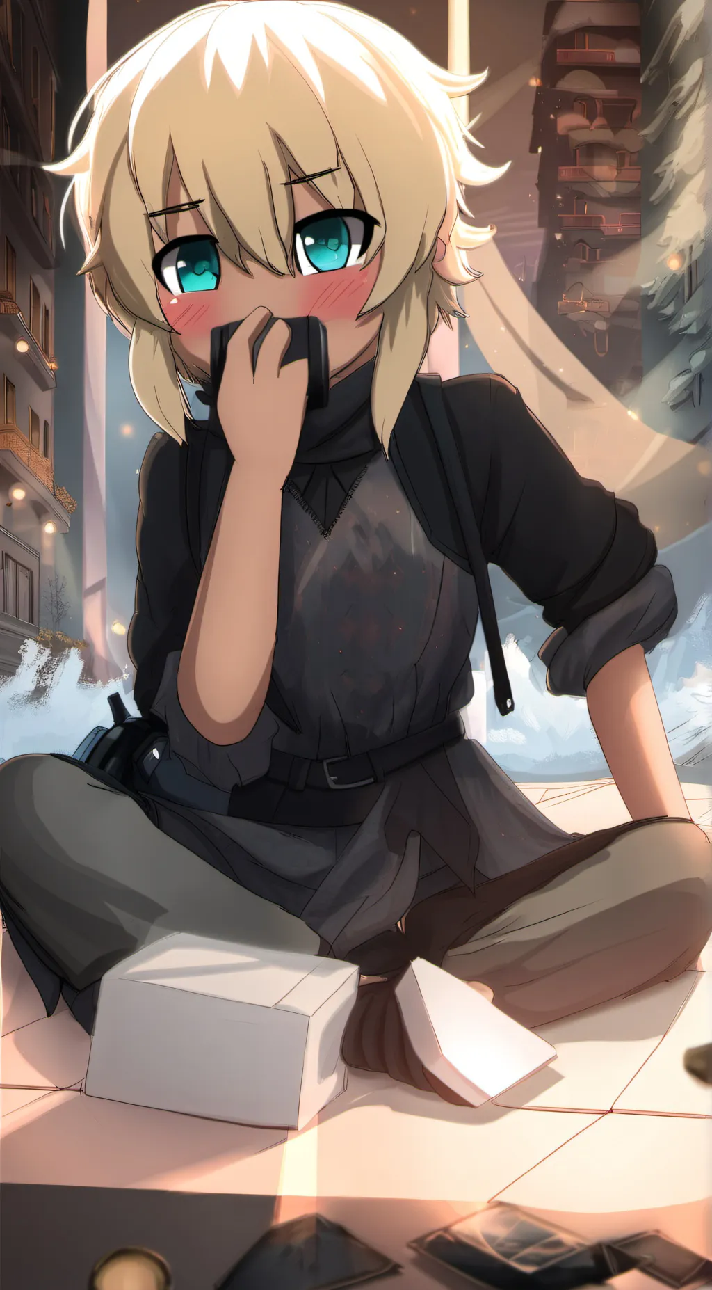 ai character: Evan background