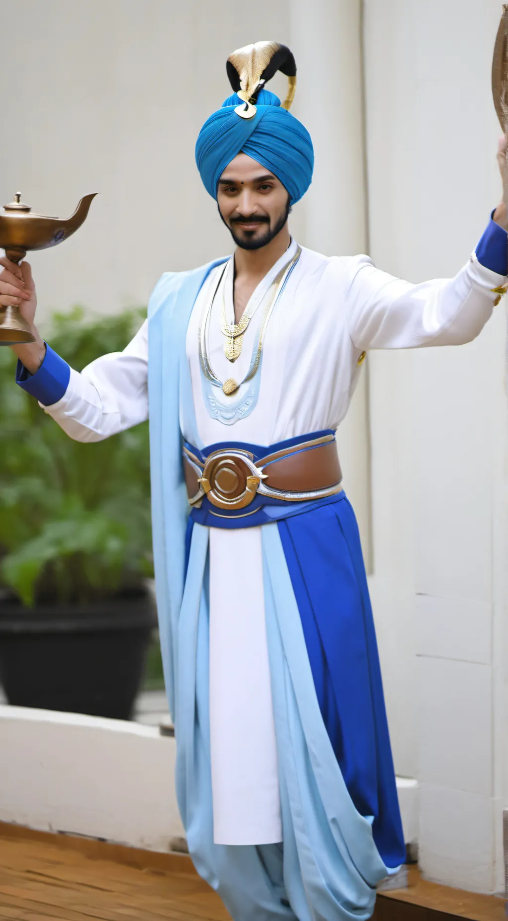 ai character: The Genie background