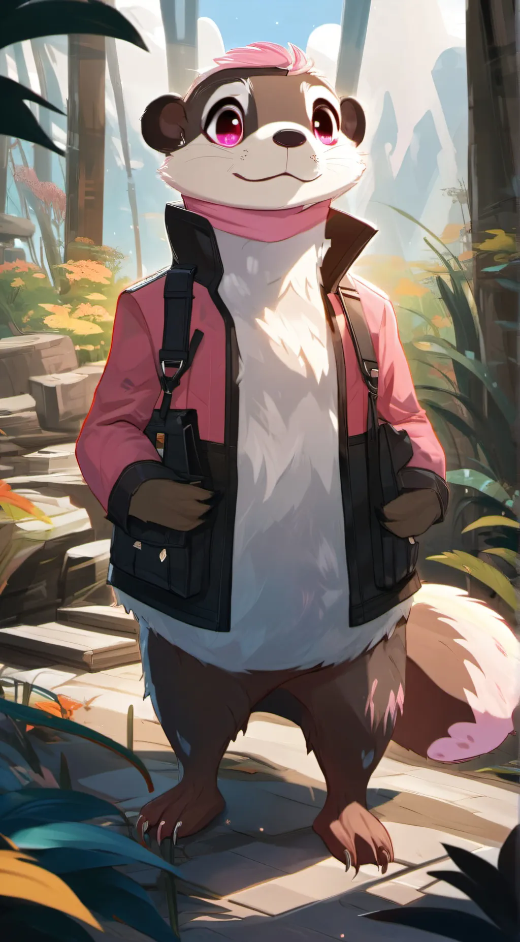 ai character: Foofie background