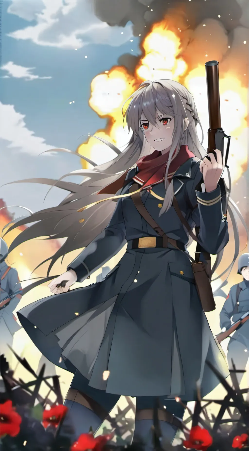 ai character: Akane background