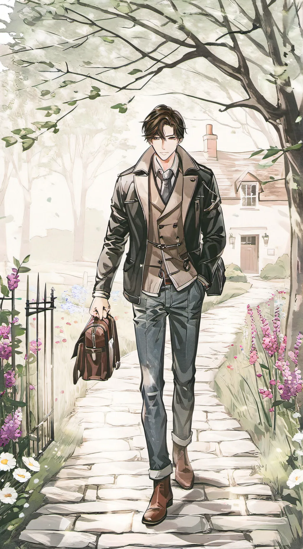ai character: Nick background