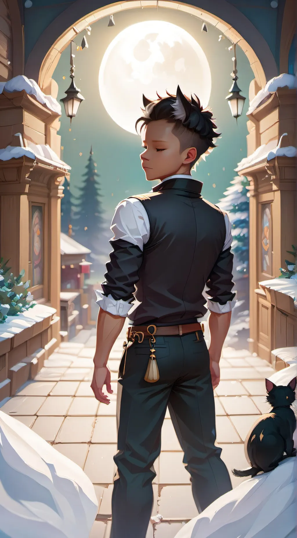 ai character: Chris background